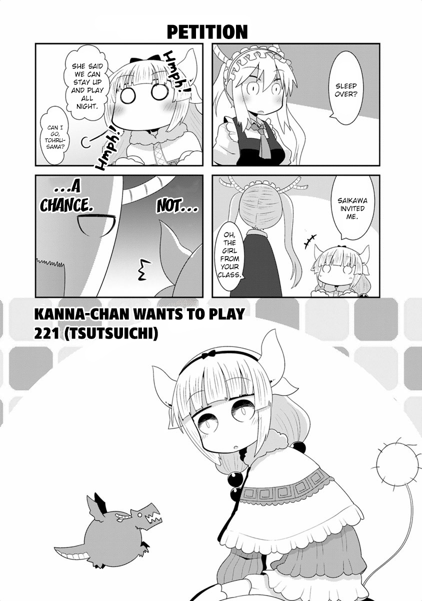 Kobayashi-San Chi No Maid Dragon Anthology - Vol.2 Chapter 19: Kanna-Chan Wants To Play