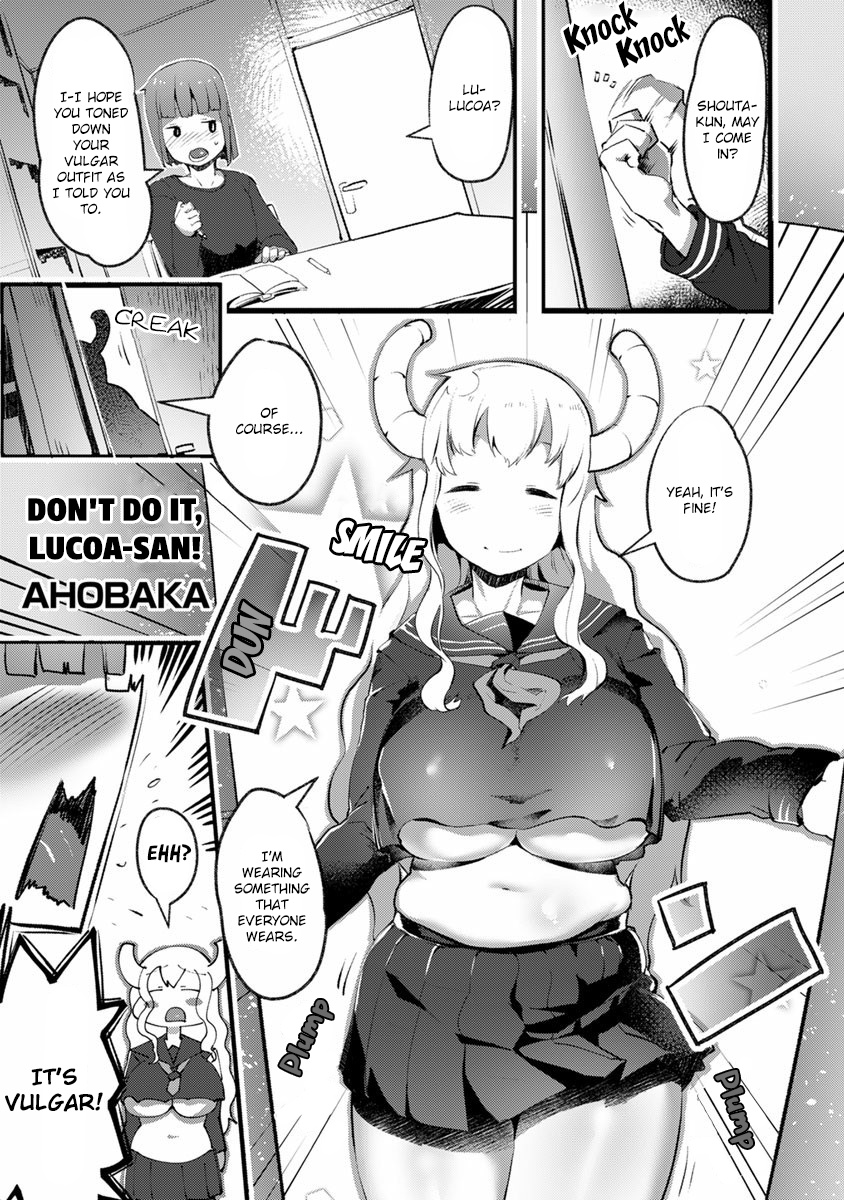 Kobayashi-San Chi No Maid Dragon Anthology - Vol.1 Chapter 11: Don't Do It, Lucoa-San!