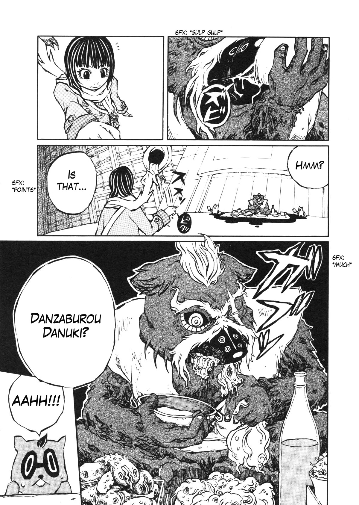 Shoujo Kidan Makora - Chapter 3: Tanuki Drumming (Part Two)