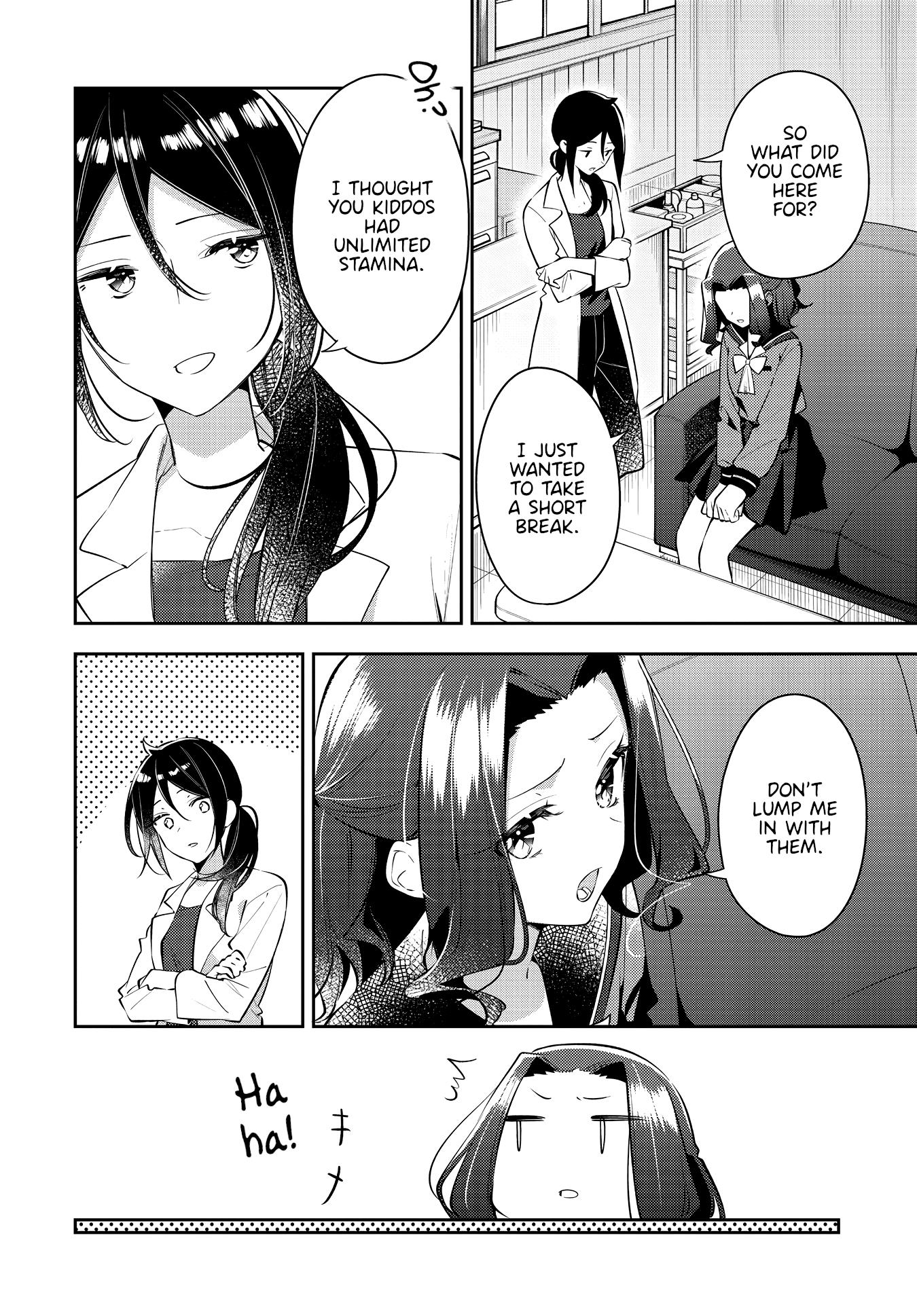 Anemone Is In Heat - Chapter 35: Sensei