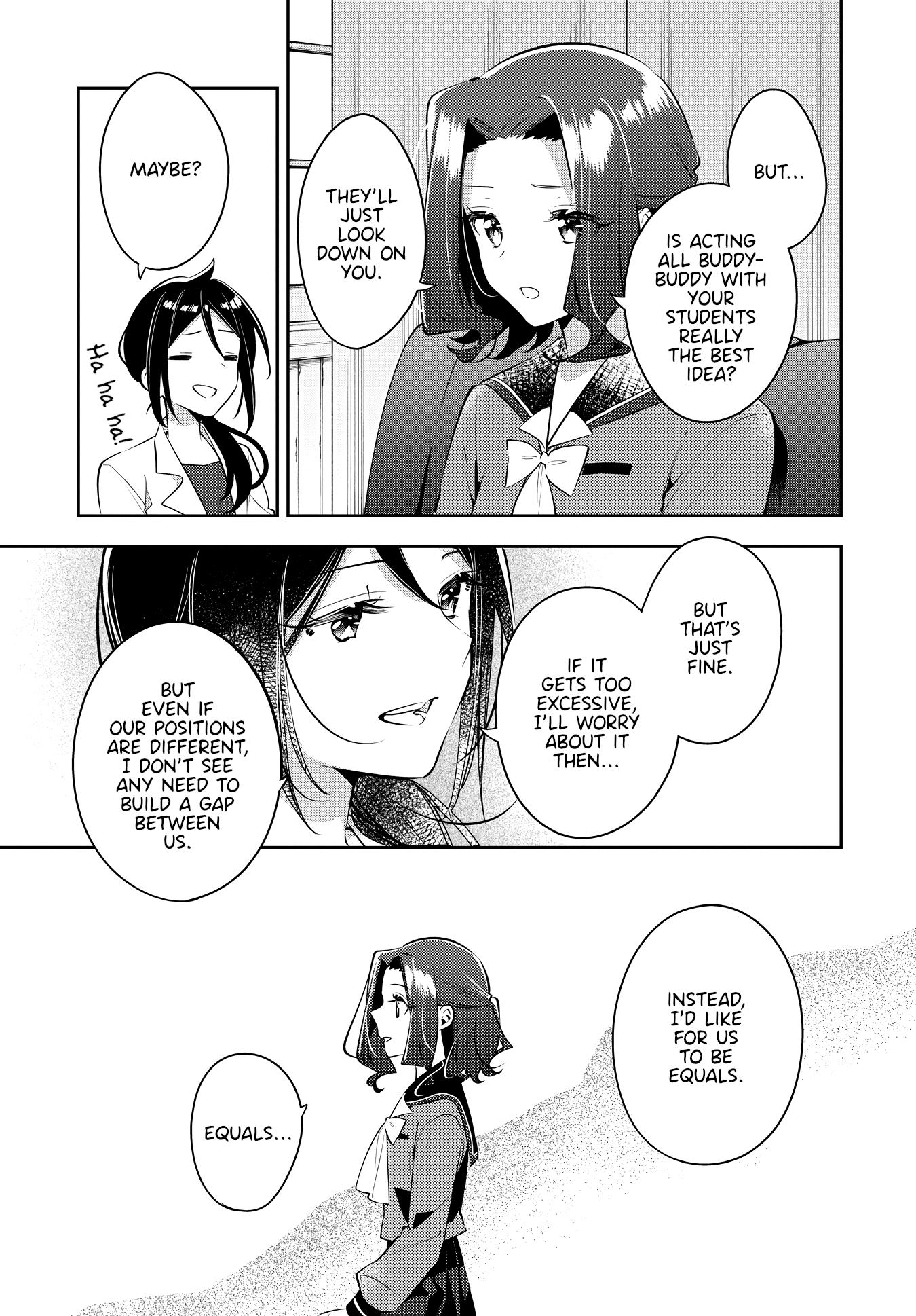 Anemone Is In Heat - Chapter 35: Sensei