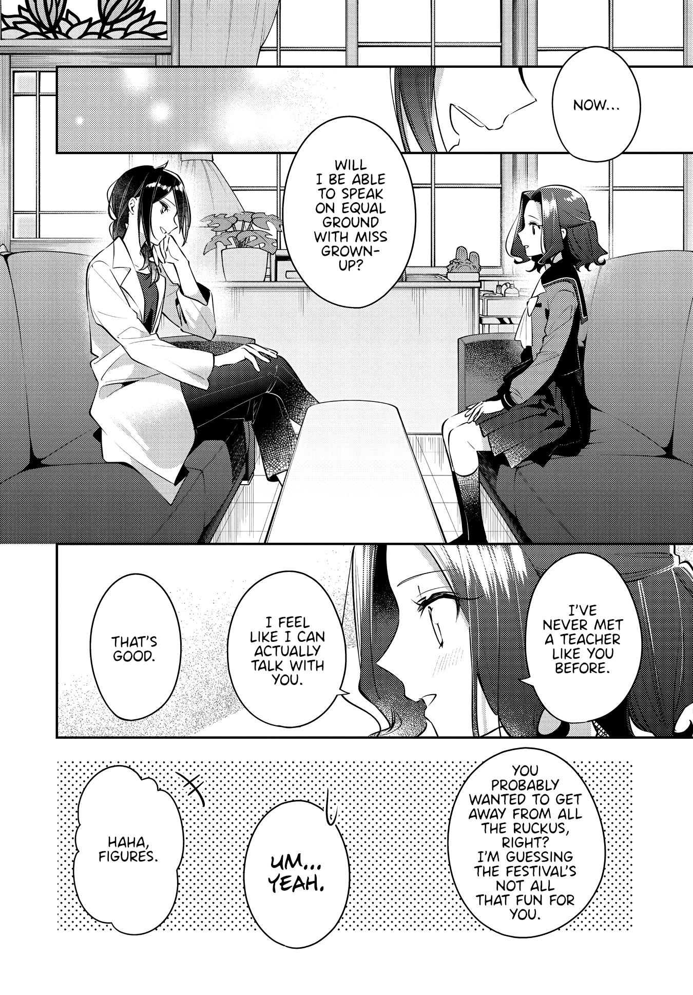 Anemone Is In Heat - Chapter 35: Sensei