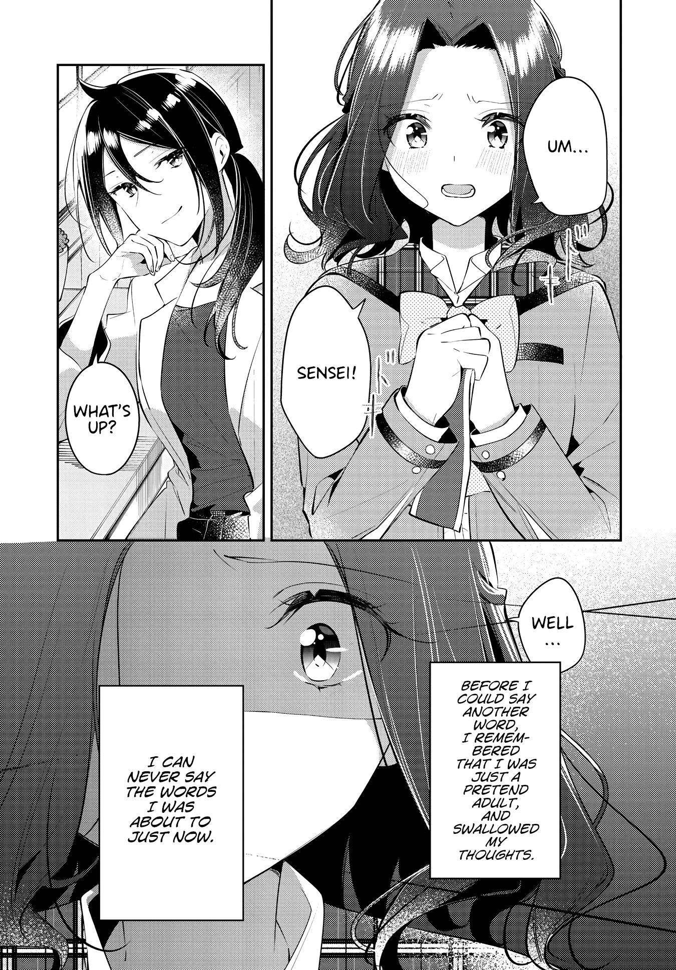 Anemone Is In Heat - Chapter 35: Sensei