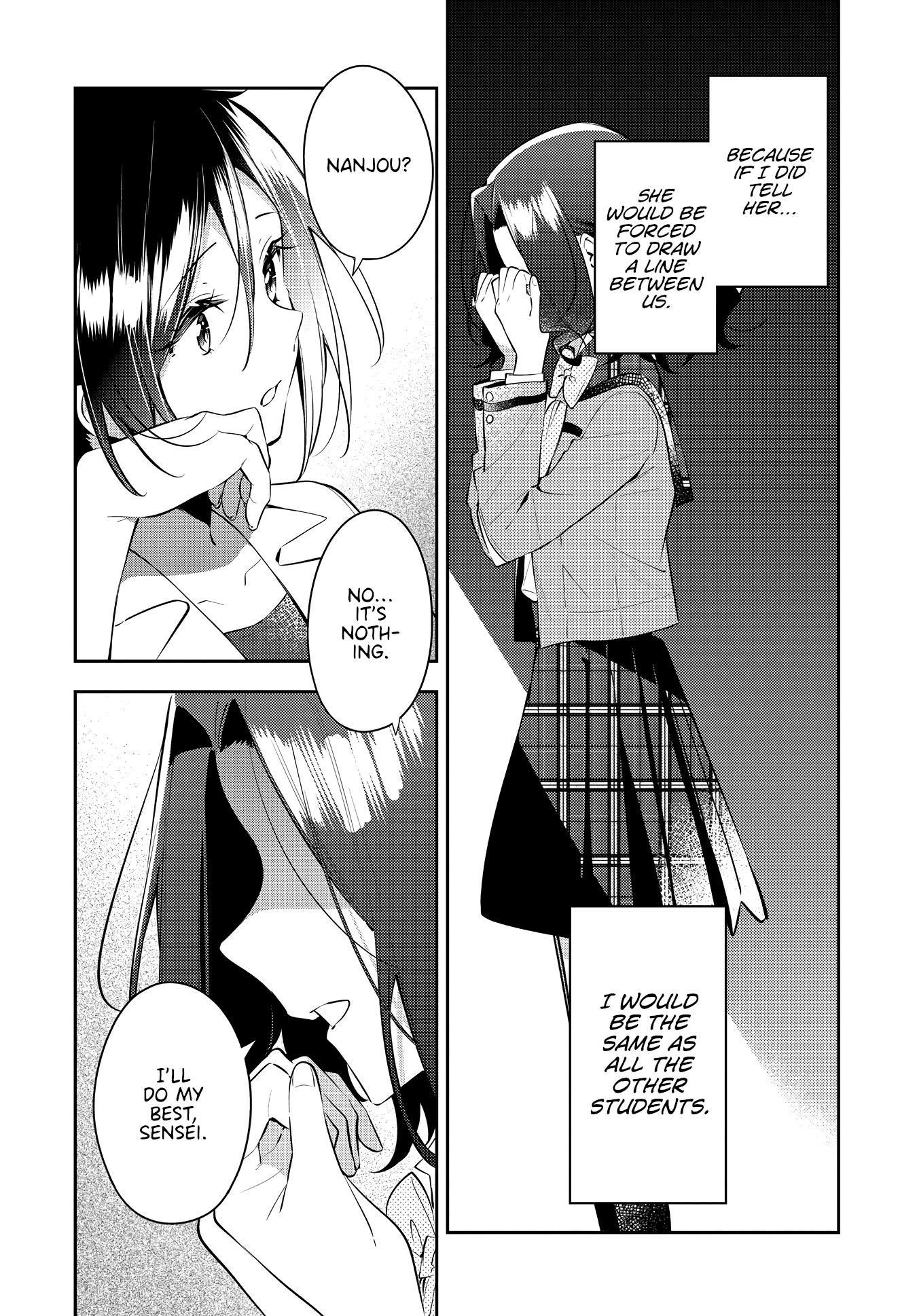 Anemone Is In Heat - Chapter 35: Sensei