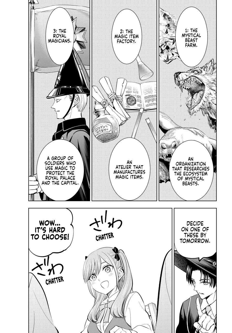 Kuroneko To Majo No Kyoushitsu - Chapter 64: Job Shadowing