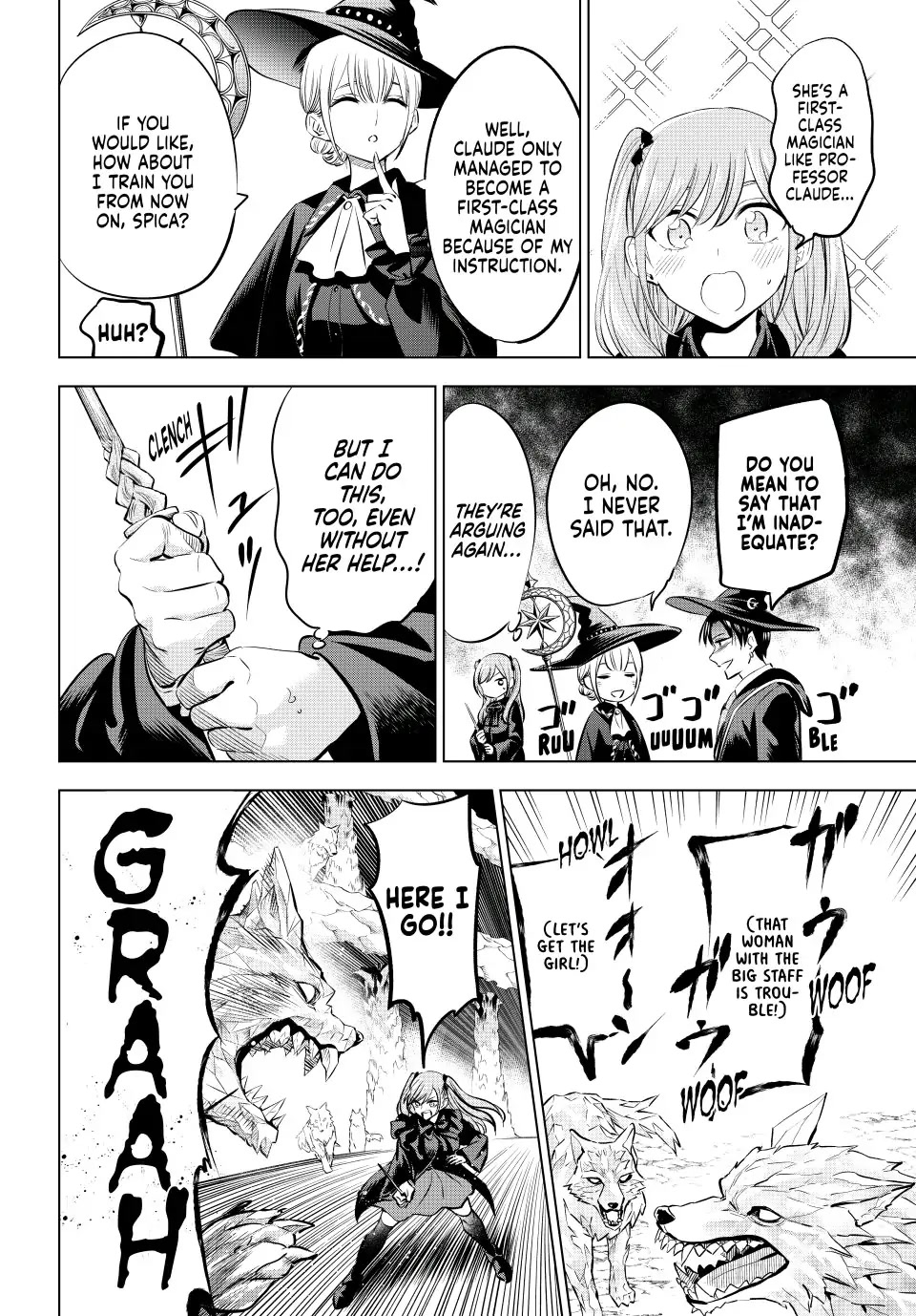 Kuroneko To Majo No Kyoushitsu - Chapter 33: Diana Academy's Guardian Angel