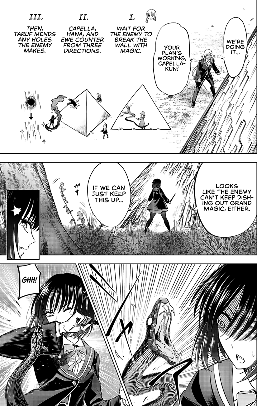 Kuroneko To Majo No Kyoushitsu - Chapter 28: Chiron's Mettle