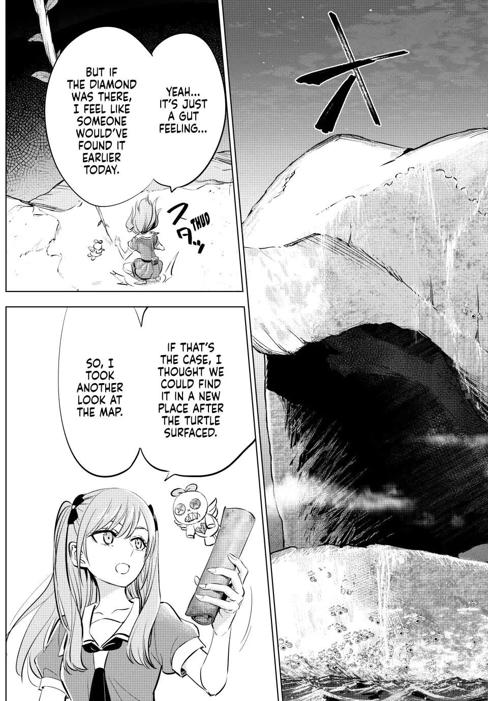 Kuroneko To Majo No Kyoushitsu - Chapter 52: Aspidochelone Island