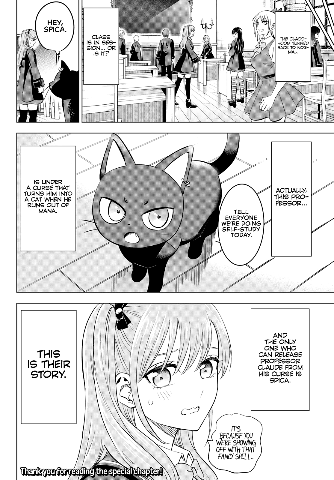 Kuroneko To Majo No Kyoushitsu - Chapter 11.5: Special Chapter