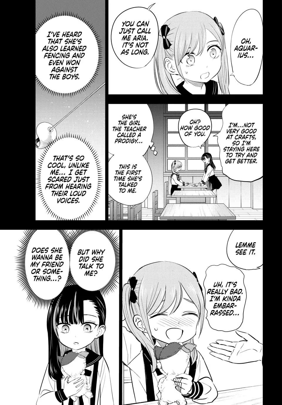 Kuroneko To Majo No Kyoushitsu - Chapter 54: Spica Vs. Aria