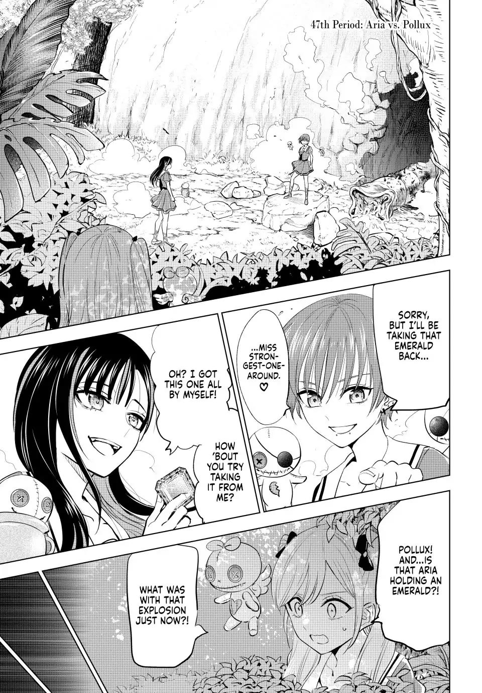 Kuroneko To Majo No Kyoushitsu - Chapter 47: Aria Vs. Pollux