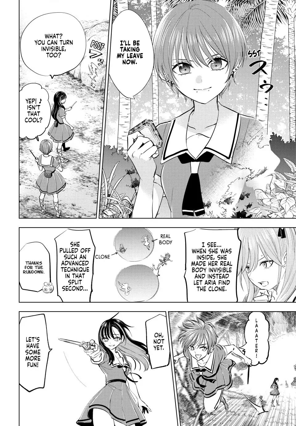 Kuroneko To Majo No Kyoushitsu - Chapter 47: Aria Vs. Pollux