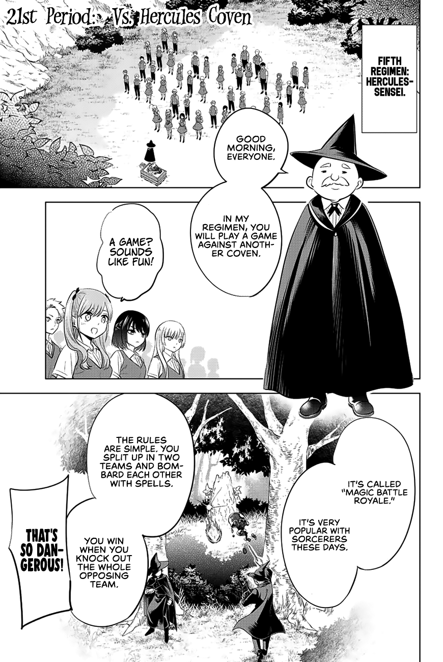 Kuroneko To Majo No Kyoushitsu - Chapter 21: Vs. Hercules Coven