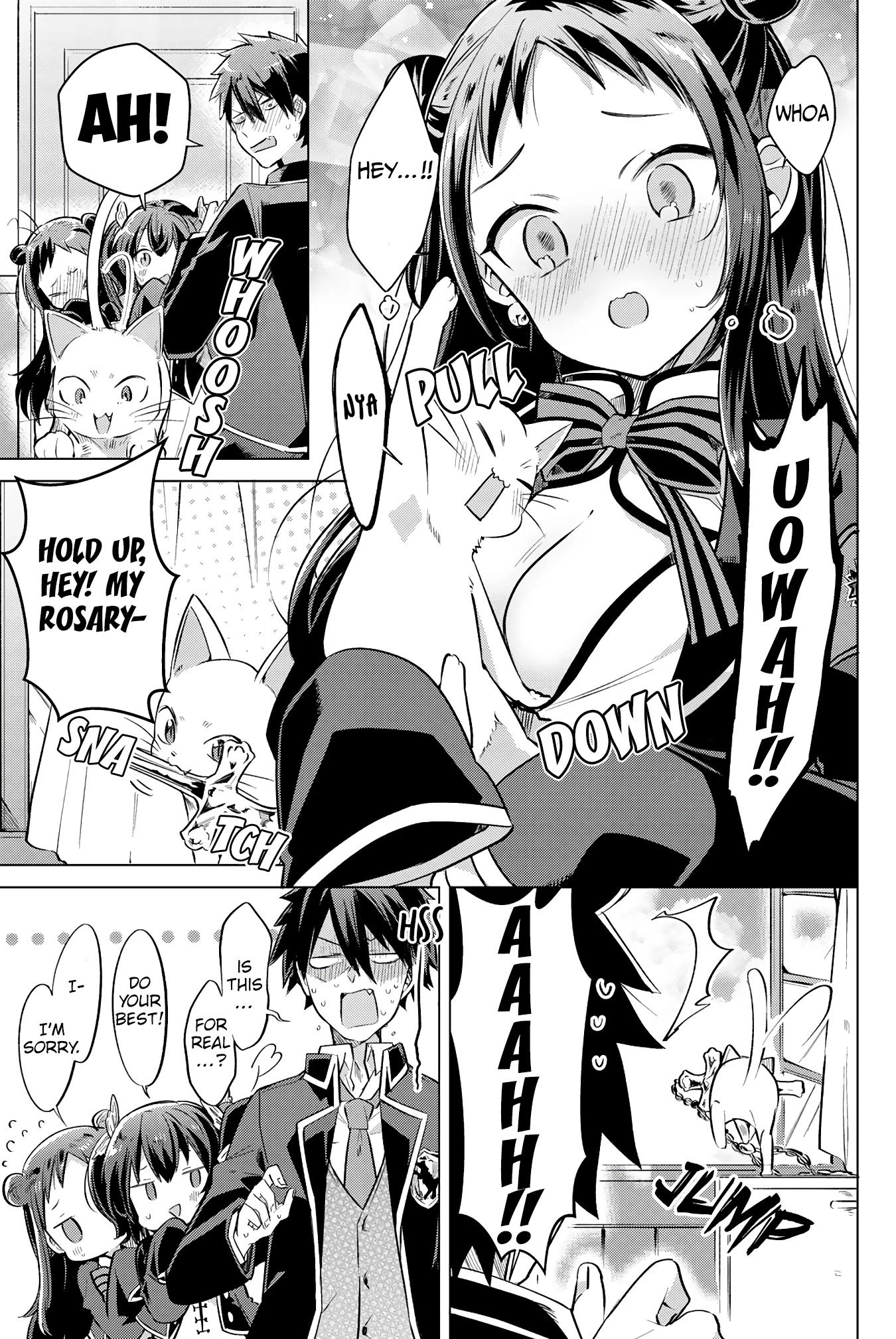 Kishuku Gakkou No Juliet: The Official Anthology - Chapter 25: A Cat And Romio Chase