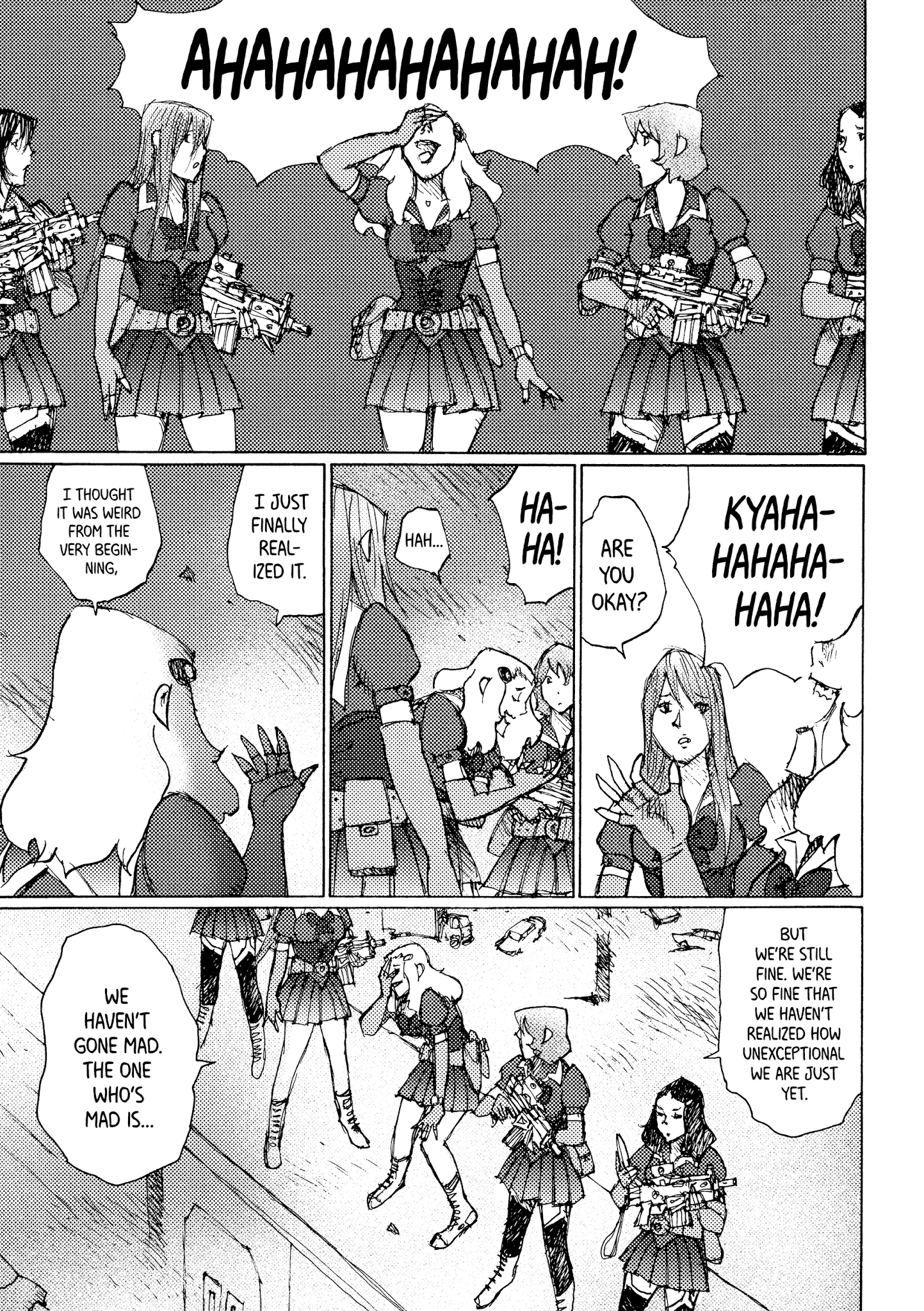 Joshi Kouhei - Chapter 33: The Mercenaries' Afternoon 04