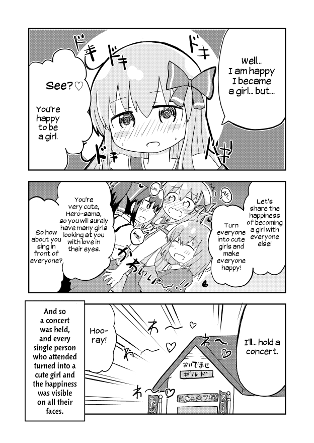 A Manga About A Hero Who Pulled Out The Holy Sword And Became A Girl - Chapter 8: A Manga About A Hero Who Became A Girl And Changed Job Classes To Be A Singer, But Her Girlification Skill Will Probably Cause A Really Major...