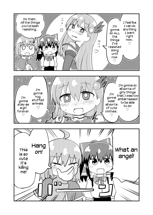 A Manga About A Hero Who Pulled Out The Holy Sword And Became A Girl - Chapter 9: A Manga About A Ts Hero Who Changed Class To A Magical Girl Then Immediately Fell To The Evil Side, But Had Extremely Harmless Ambitions