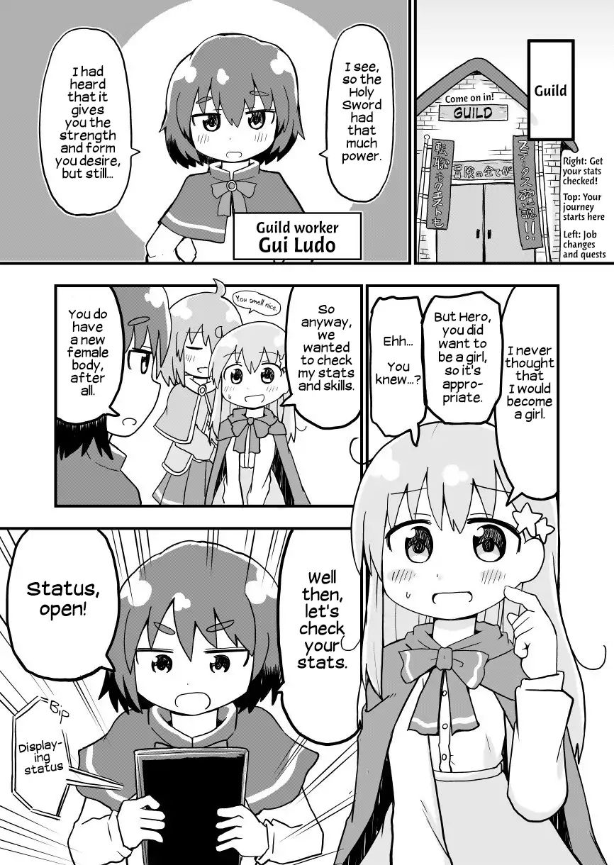 A Manga About A Hero Who Pulled Out The Holy Sword And Became A Girl - Chapter 4