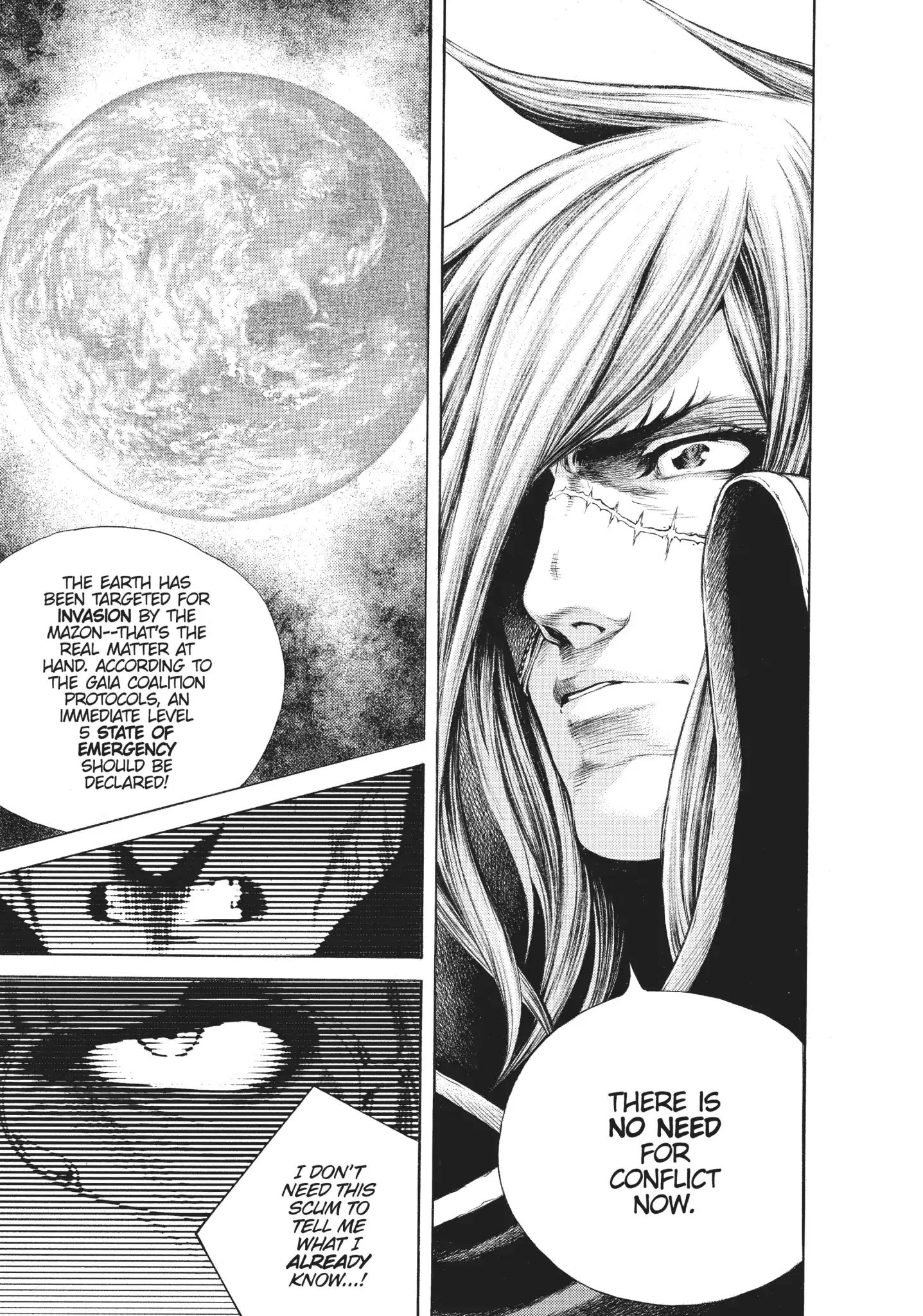 Captain Harlock: Dimensional Voyage - Vol.3 Chapter 11: Oceanos