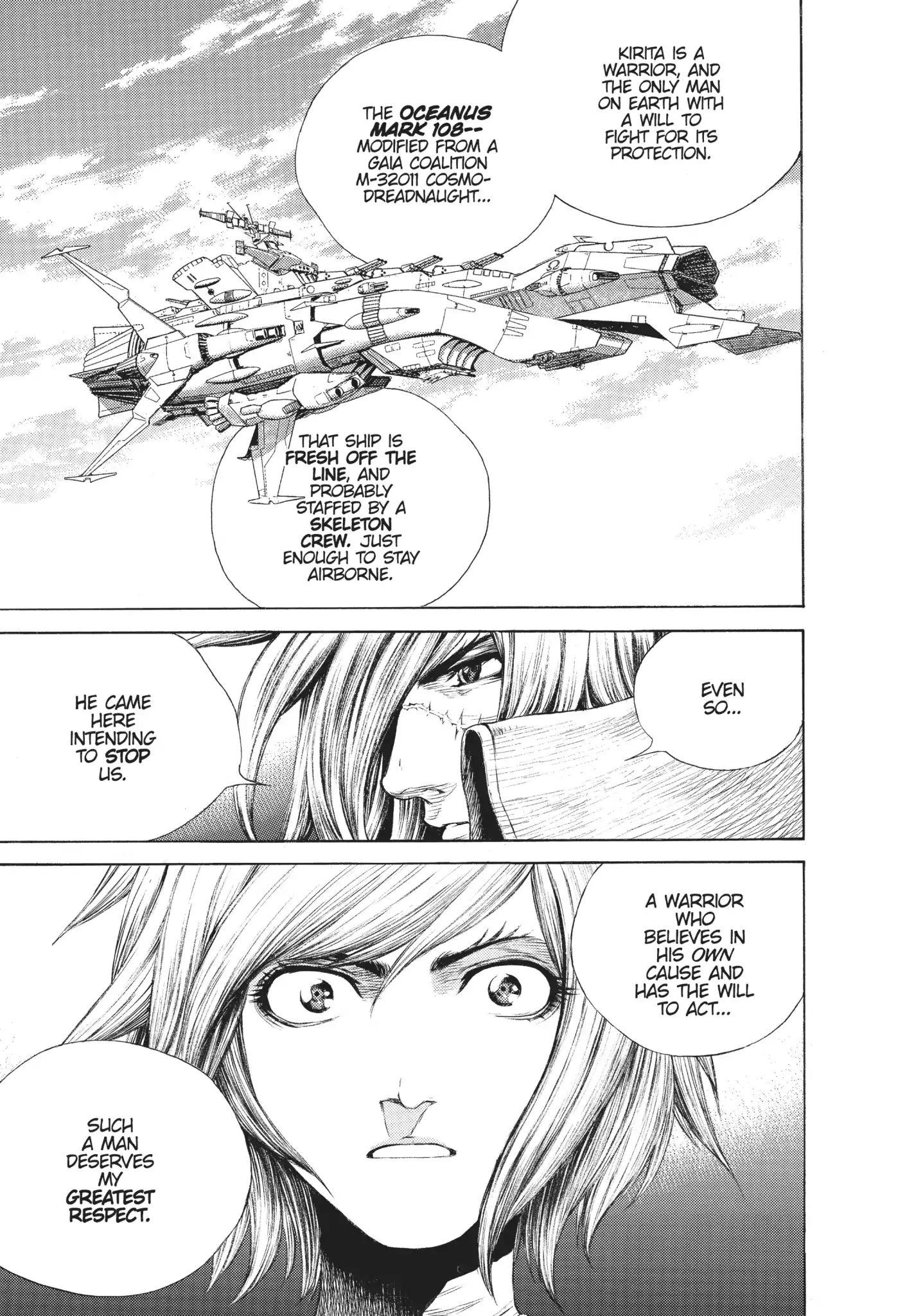 Captain Harlock: Dimensional Voyage - Vol.3 Chapter 11: Oceanos