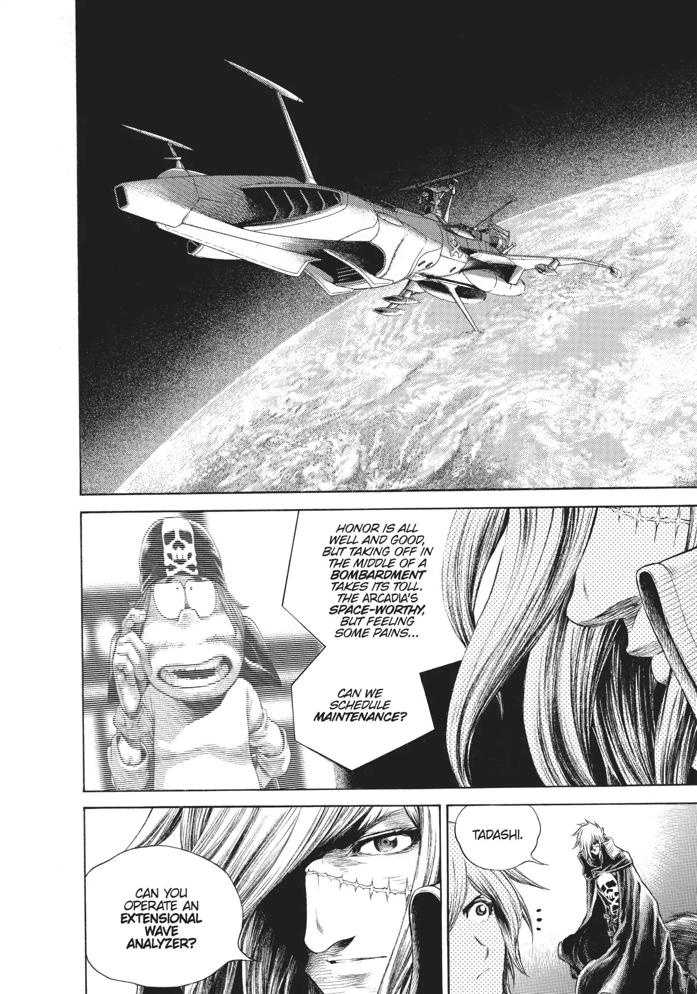 Captain Harlock: Dimensional Voyage - Vol.3 Chapter 11: Oceanos