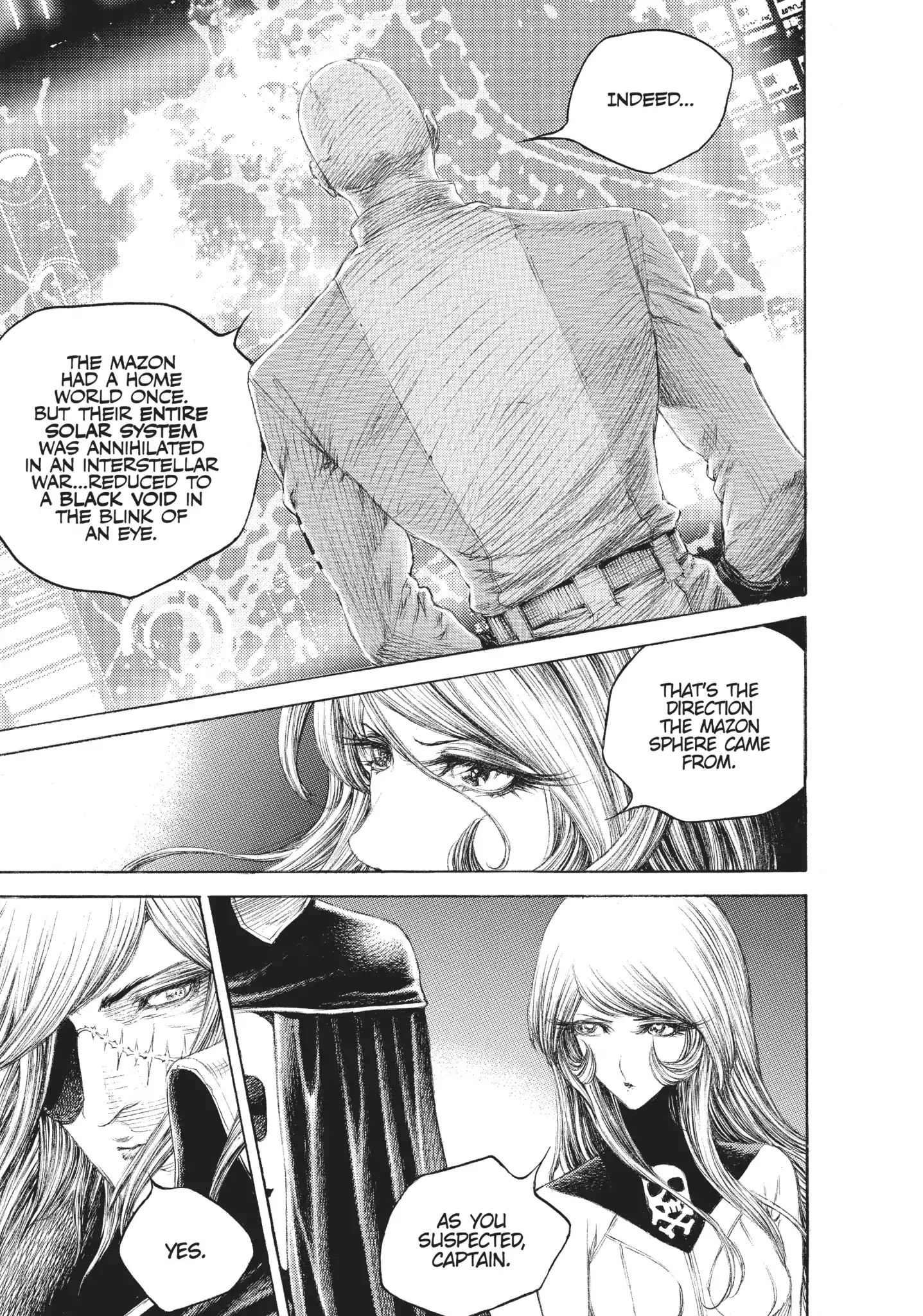 Captain Harlock: Dimensional Voyage - Vol.6 Chapter 28: Goram