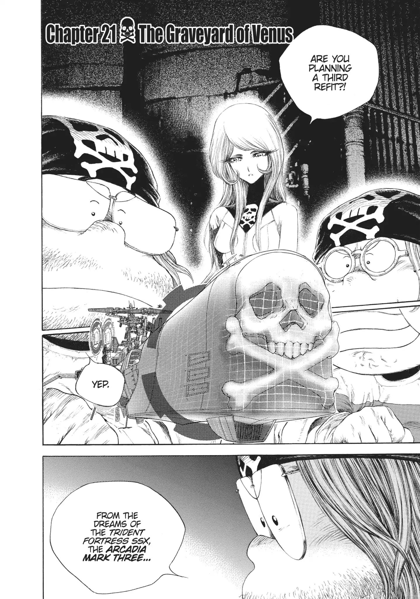 Captain Harlock: Dimensional Voyage - Vol.5 Chapter 21: The Graveyard Of Venus