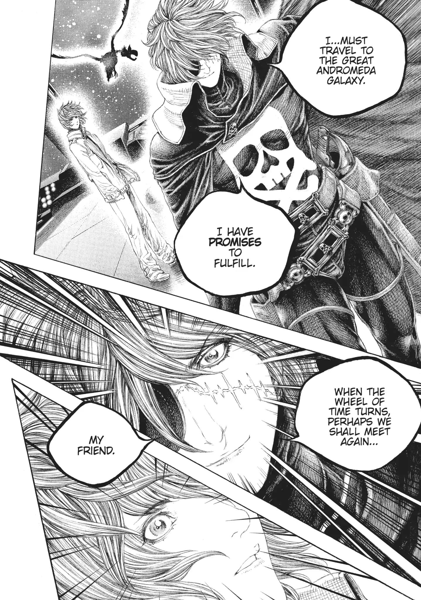 Captain Harlock: Dimensional Voyage - Vol.10 Chapter 52: I Must Go...[End]