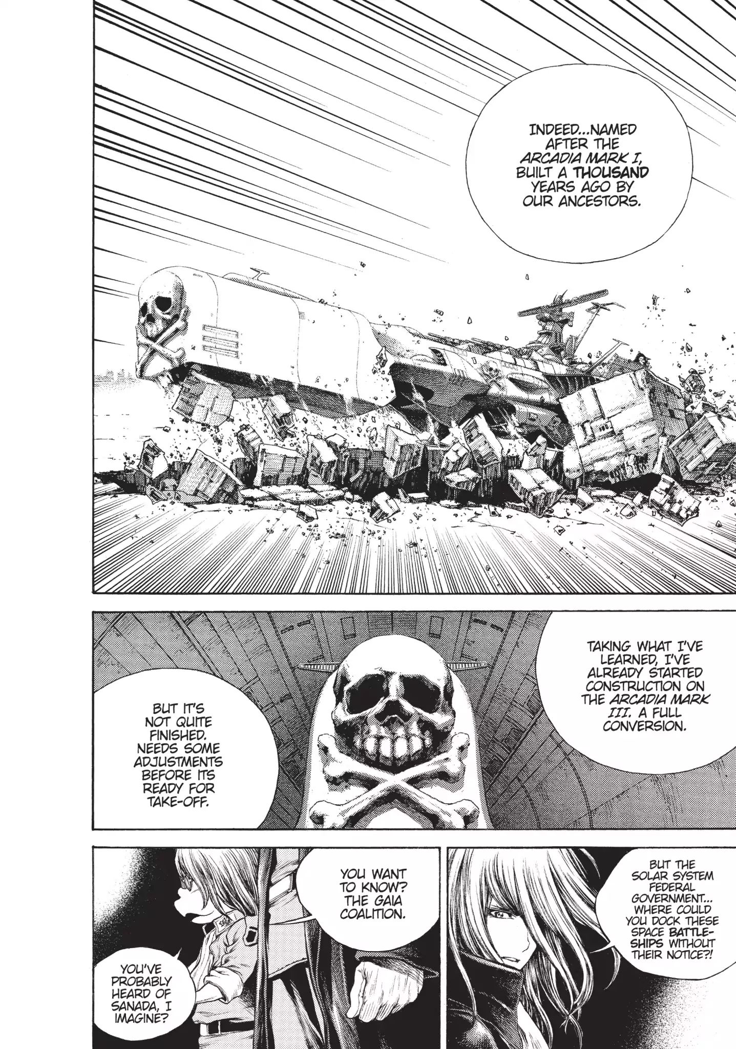 Captain Harlock: Dimensional Voyage - Vol.2 Chapter 6: Inheritors