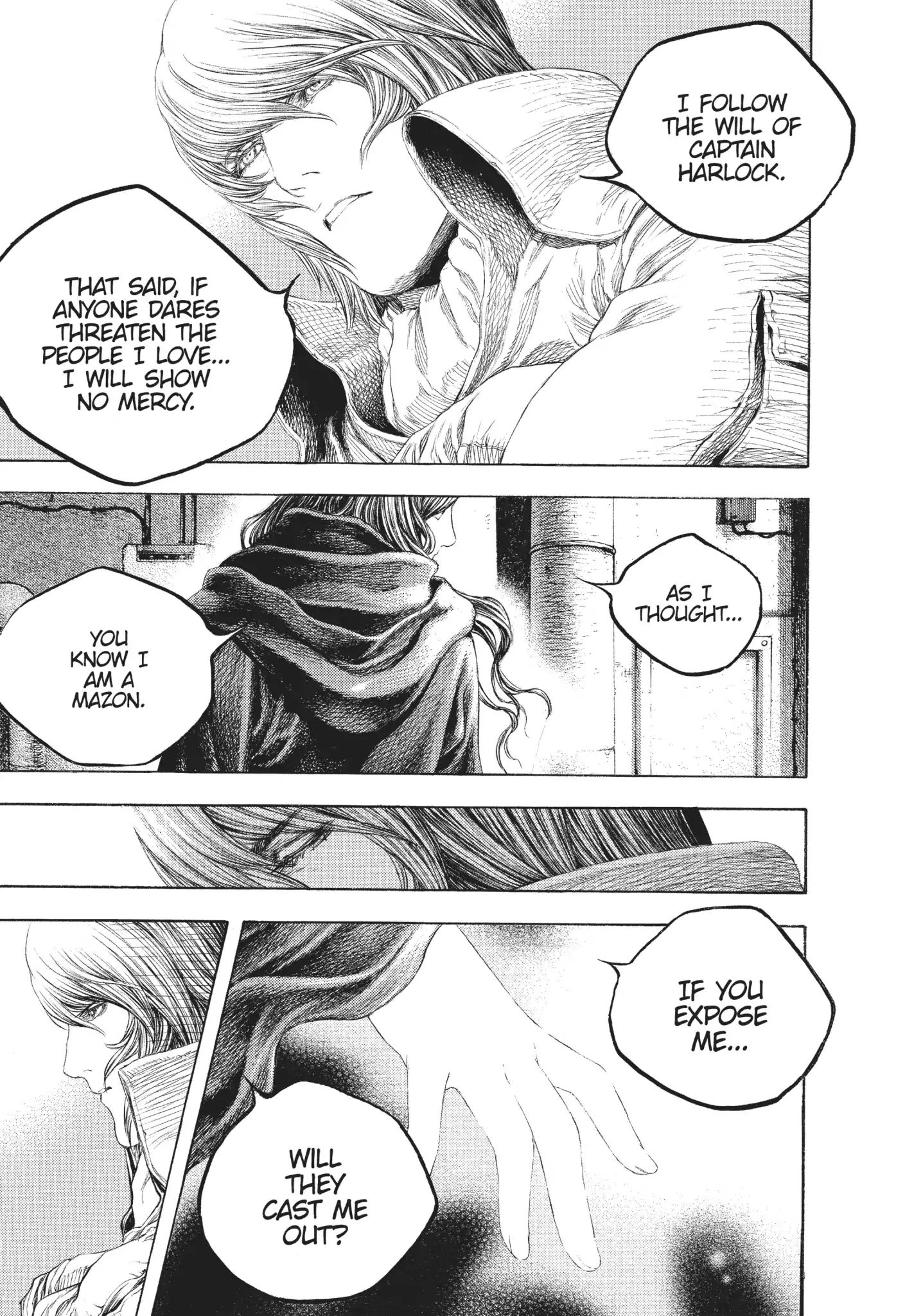 Captain Harlock: Dimensional Voyage - Vol.9 Chapter 43: Sorrow S Choice