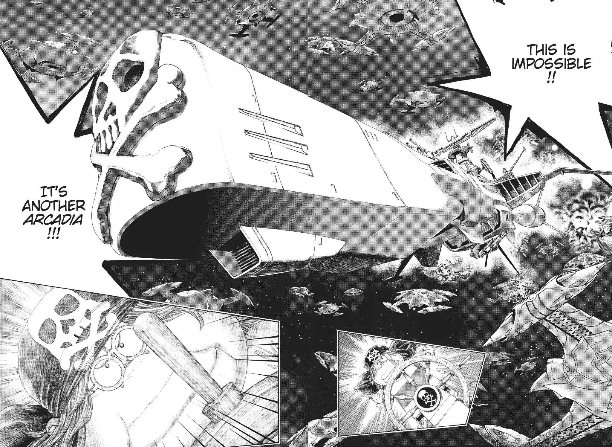 Captain Harlock: Dimensional Voyage - Vol.10 Chapter 49: Onslaught