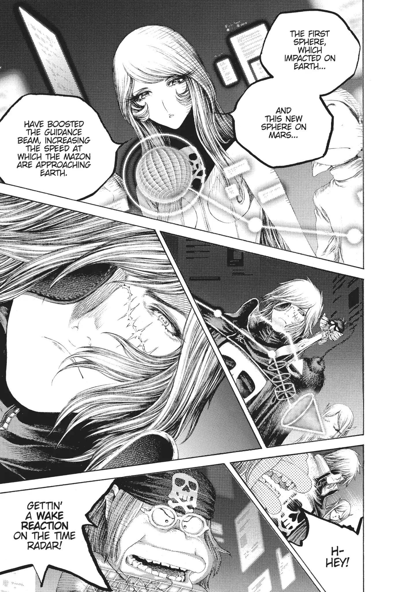 Captain Harlock: Dimensional Voyage - Vol.7 Chapter 35: Frontal Assault