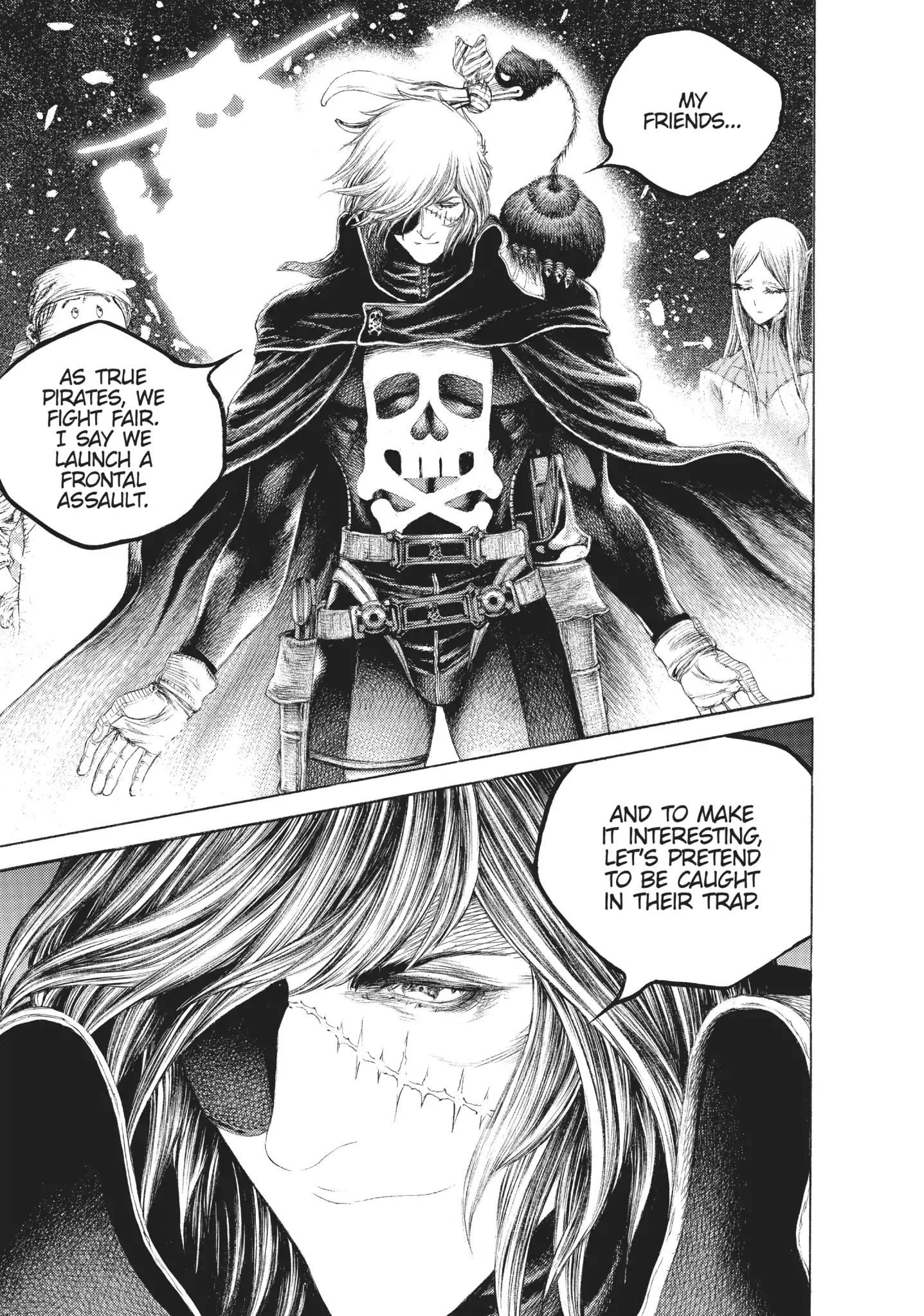 Captain Harlock: Dimensional Voyage - Vol.7 Chapter 35: Frontal Assault