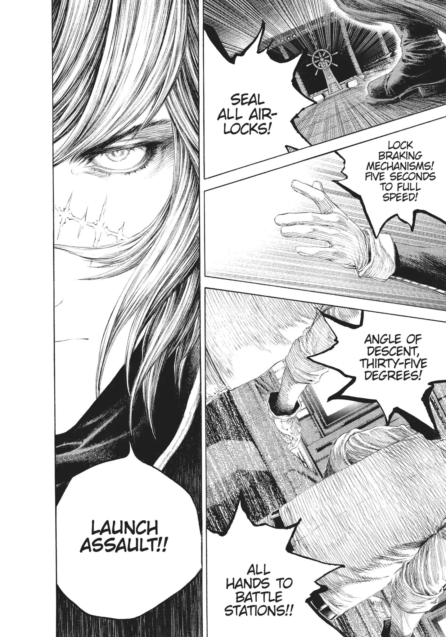 Captain Harlock: Dimensional Voyage - Vol.7 Chapter 35: Frontal Assault