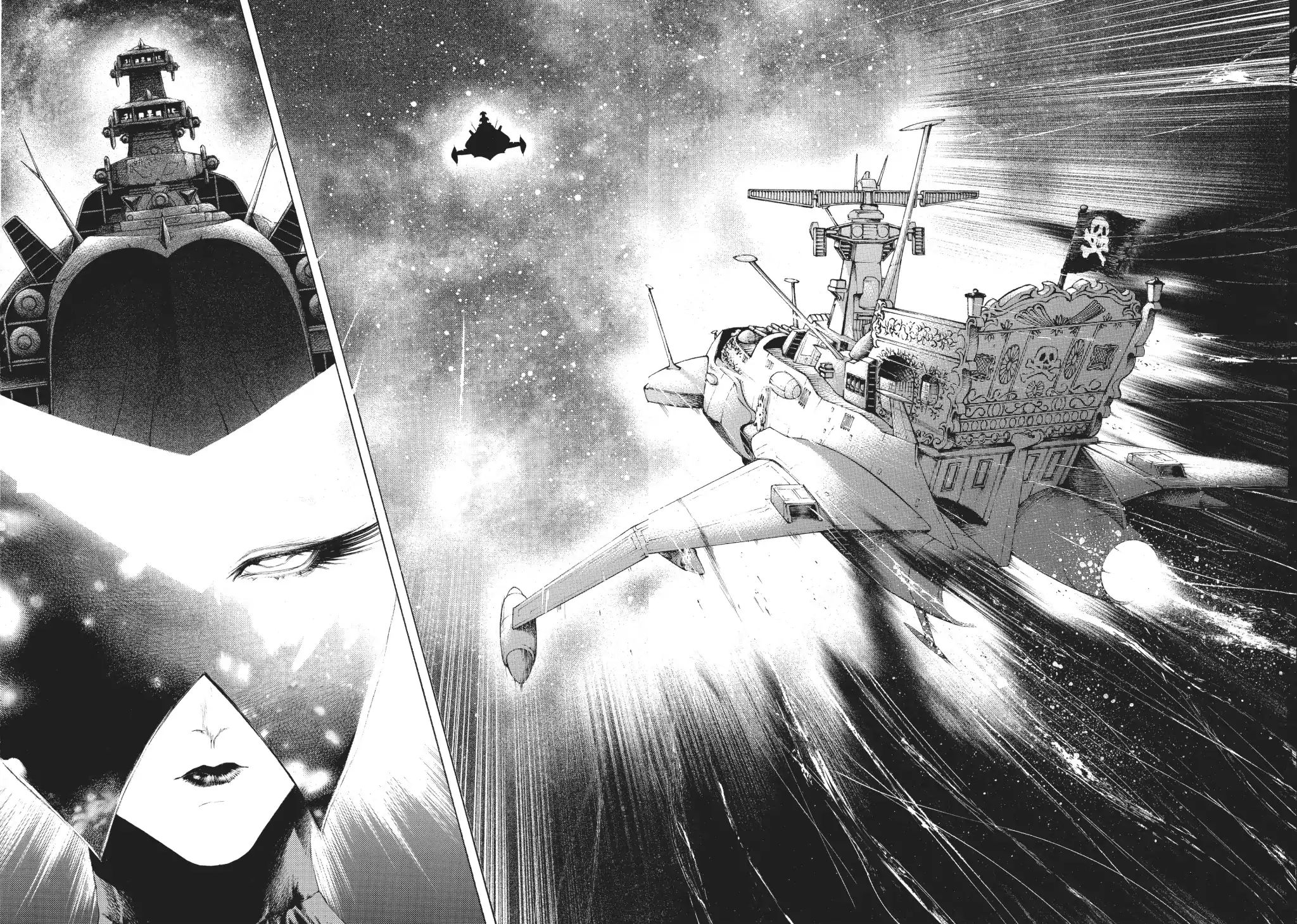 Captain Harlock: Dimensional Voyage - Vol.7 Chapter 35: Frontal Assault