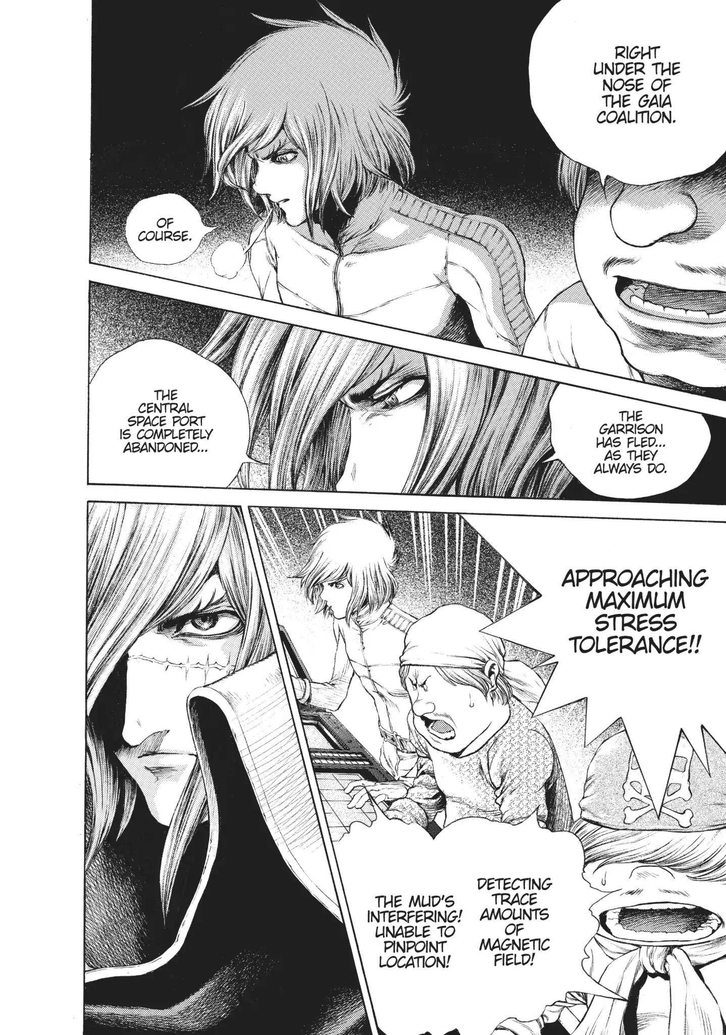 Captain Harlock: Dimensional Voyage - Vol.3 Chapter 10: Pyramid At The Bottom Of The Sea