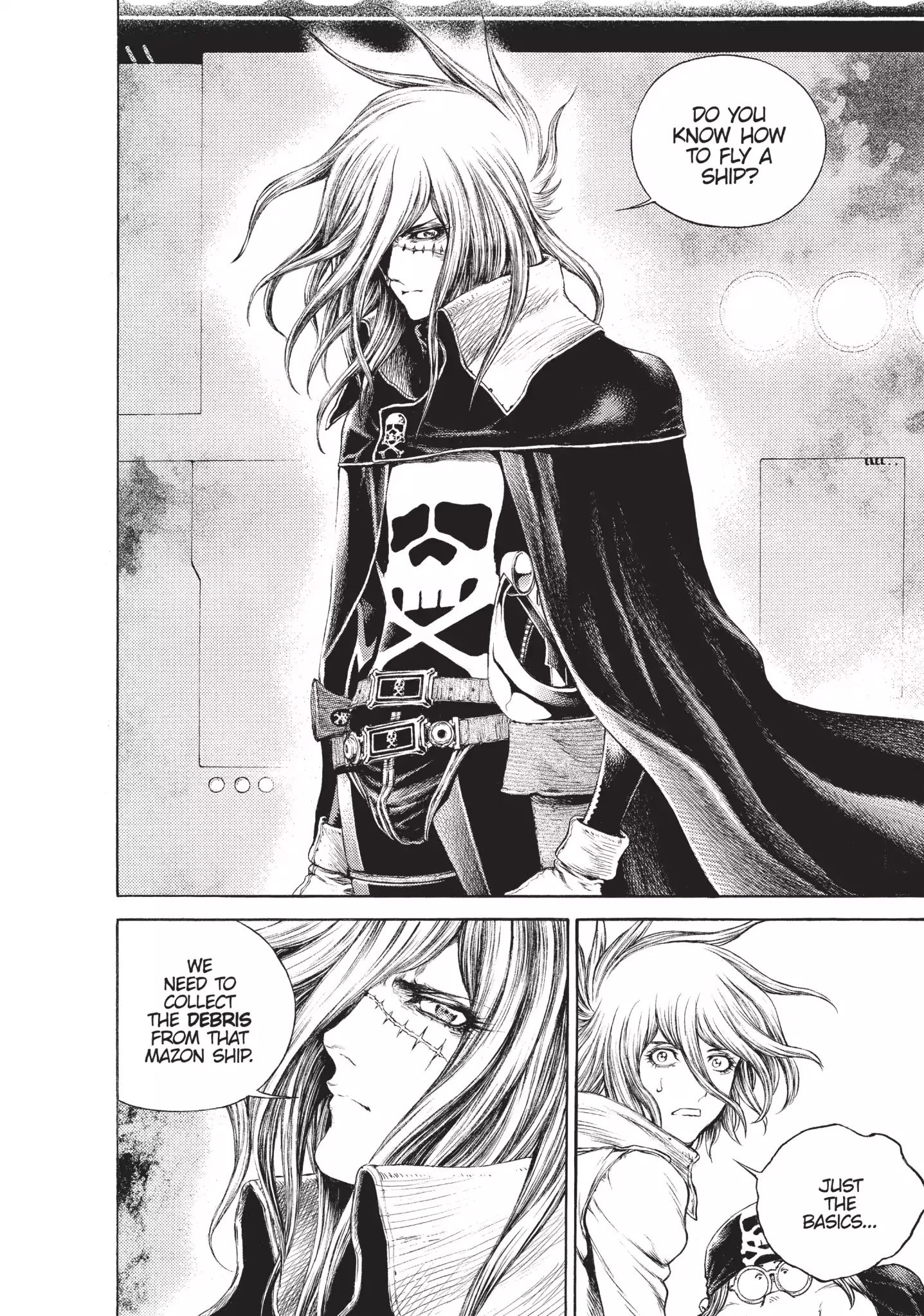 Captain Harlock: Dimensional Voyage - Vol.2 Chapter 7: Wreckage