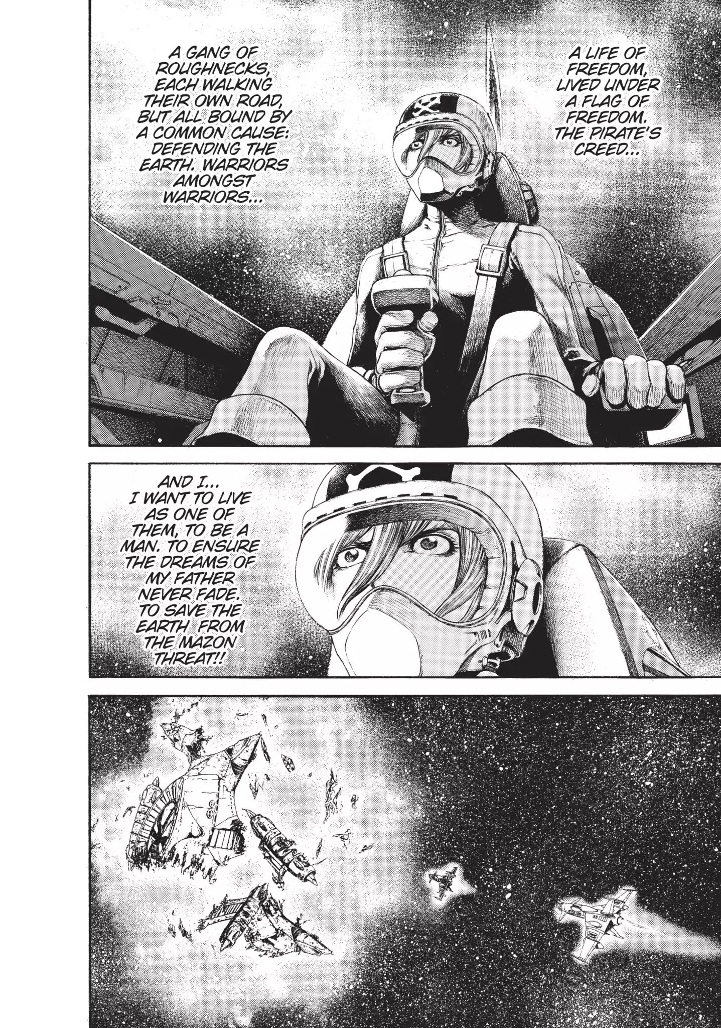 Captain Harlock: Dimensional Voyage - Vol.2 Chapter 7: Wreckage