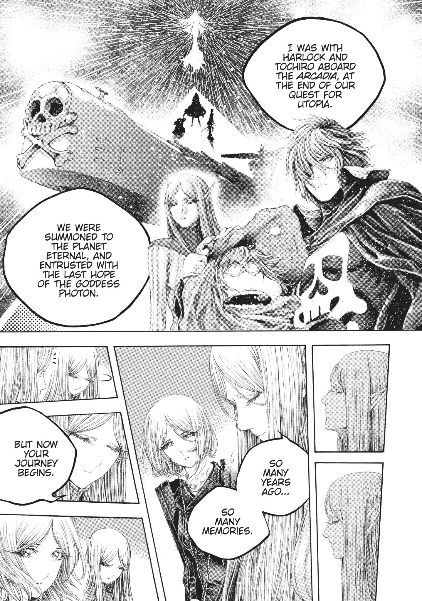 Captain Harlock: Dimensional Voyage - Vol.10 Chapter 47: The Fire Of St. Valkyrie