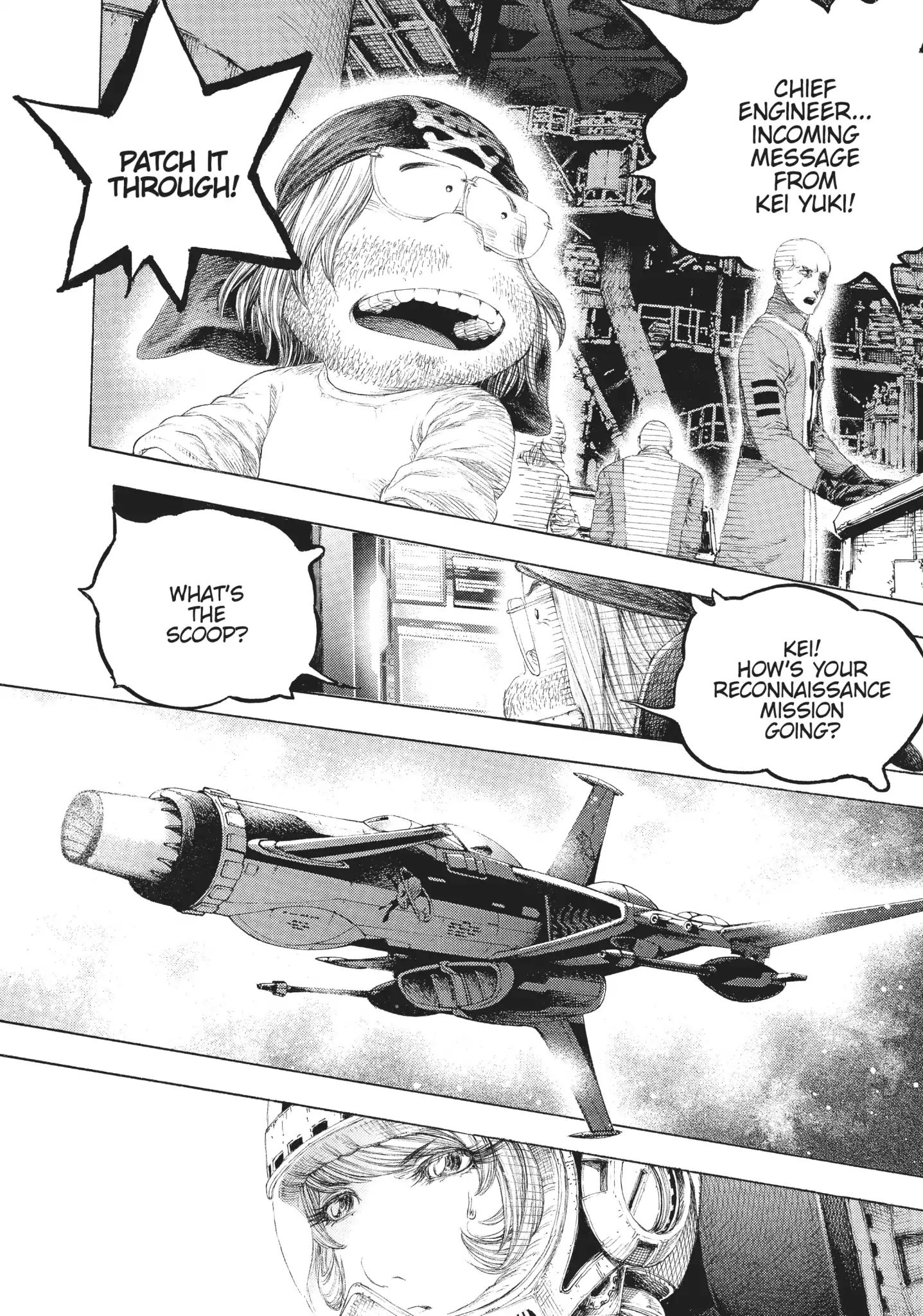 Captain Harlock: Dimensional Voyage - Vol.10 Chapter 47: The Fire Of St. Valkyrie