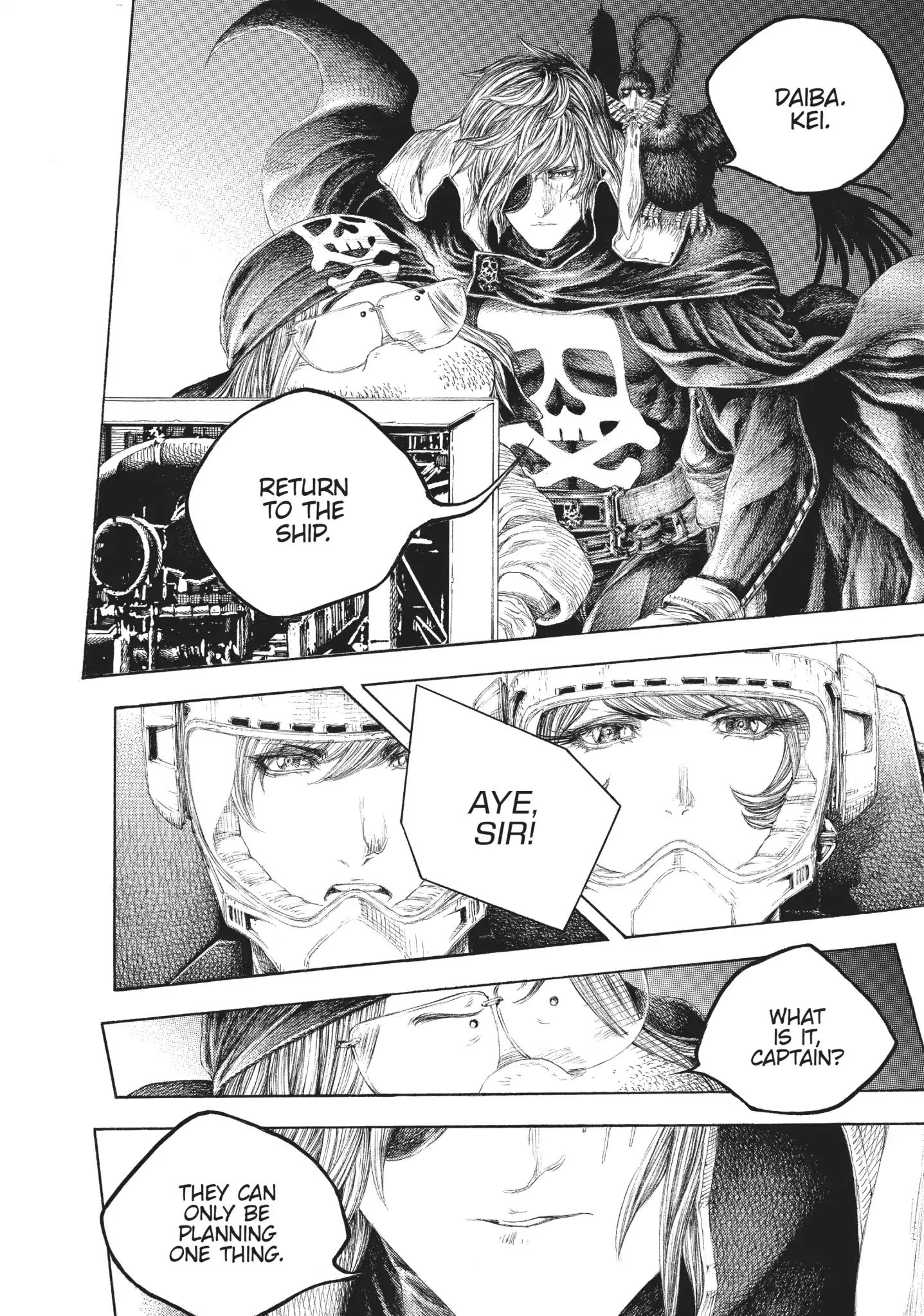 Captain Harlock: Dimensional Voyage - Vol.10 Chapter 47: The Fire Of St. Valkyrie