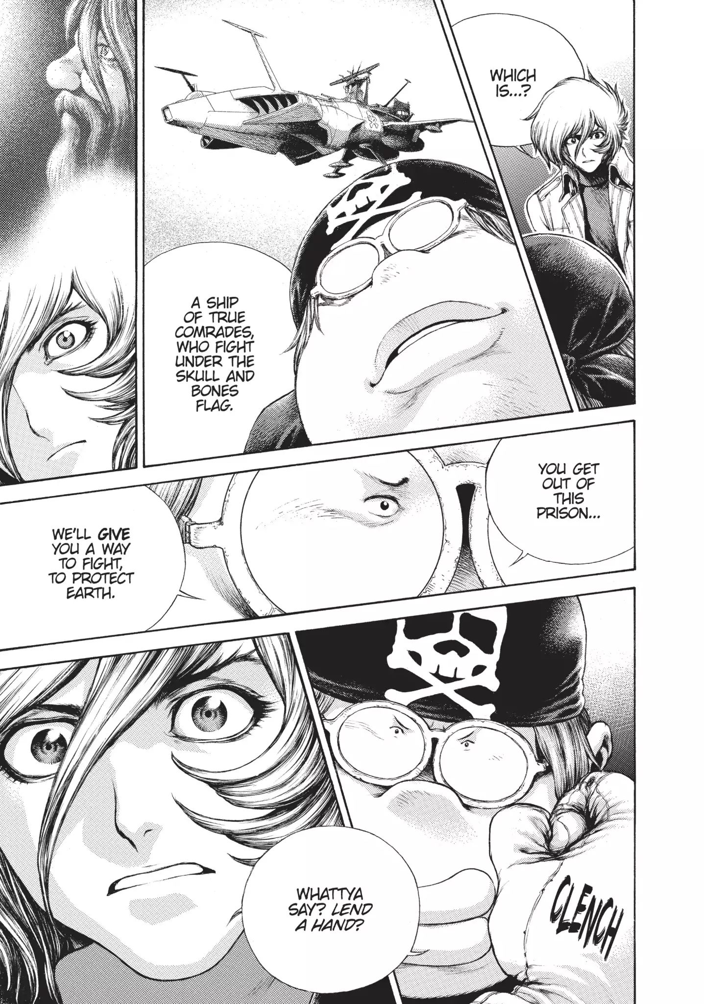 Captain Harlock: Dimensional Voyage - Vol.1 Chapter 3: The Arcadia