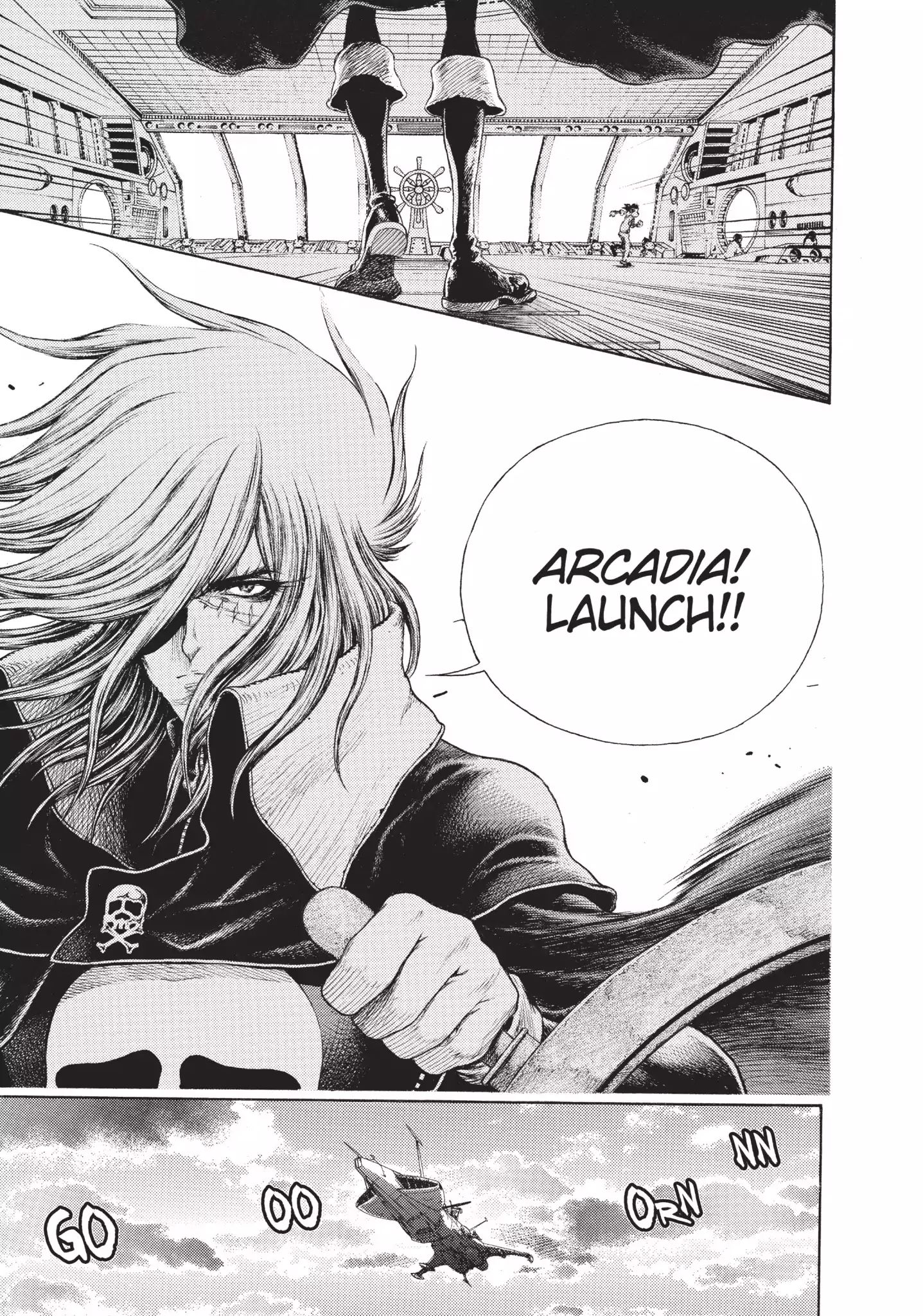 Captain Harlock: Dimensional Voyage - Vol.1 Chapter 3: The Arcadia