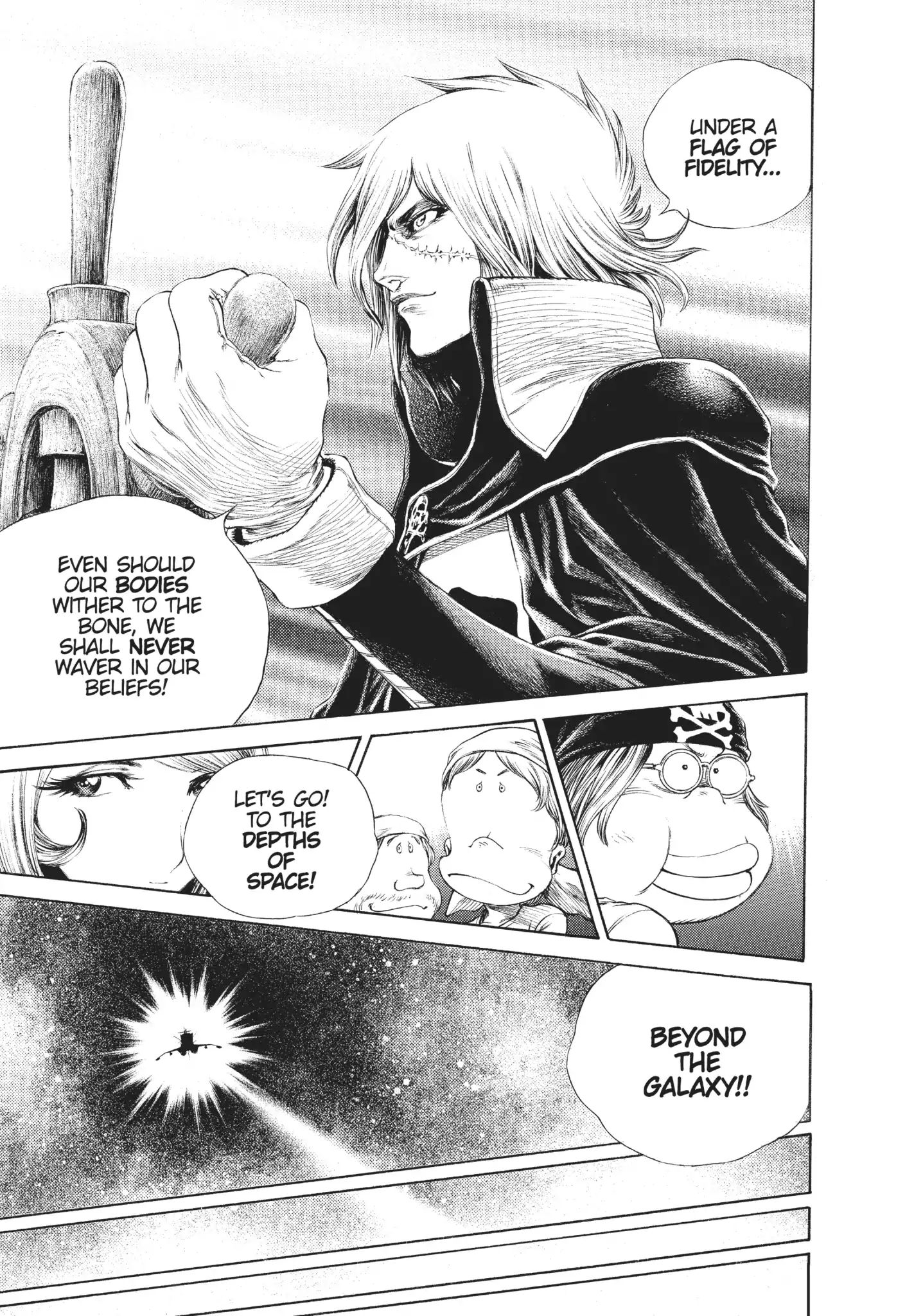 Captain Harlock: Dimensional Voyage - Vol.3 Chapter 14: Declaration Of War