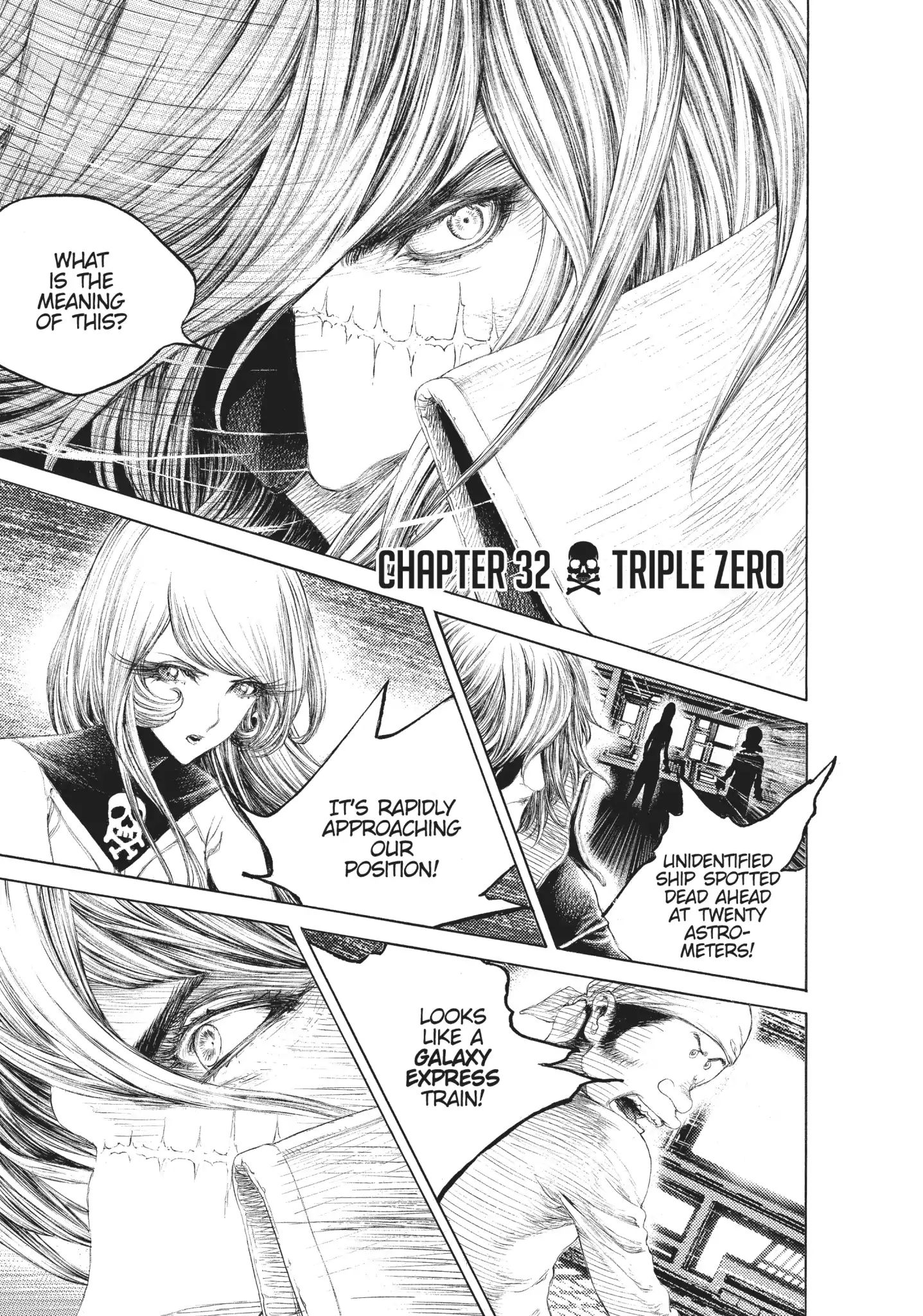 Captain Harlock: Dimensional Voyage - Vol.7 Chapter 32: Triple Zero