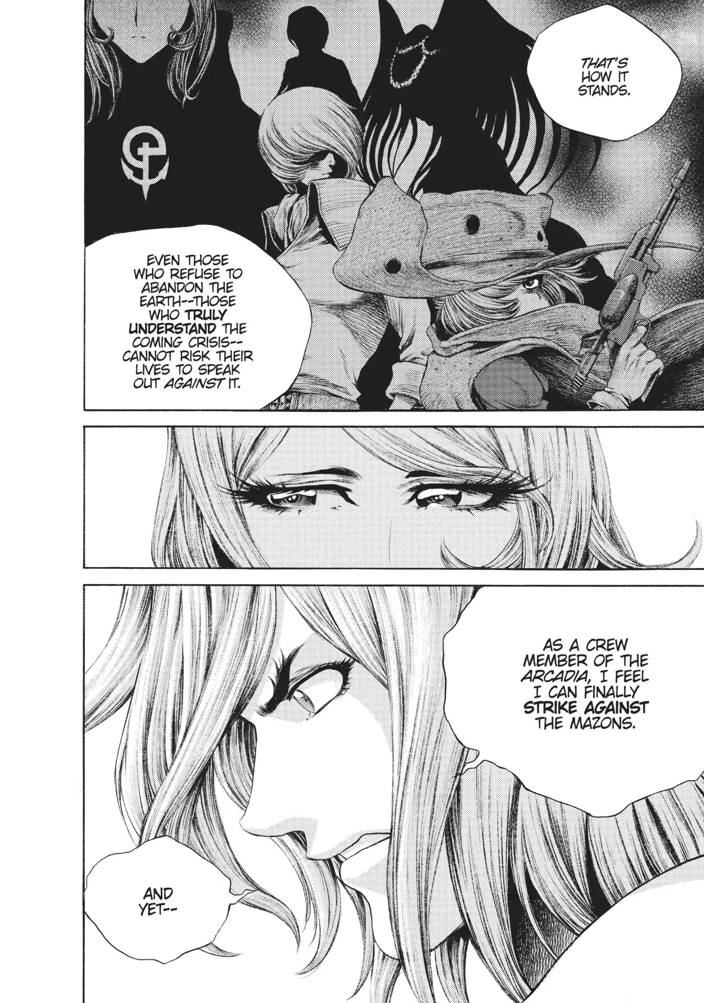 Captain Harlock: Dimensional Voyage - Vol.3 Chapter 13: Mayu