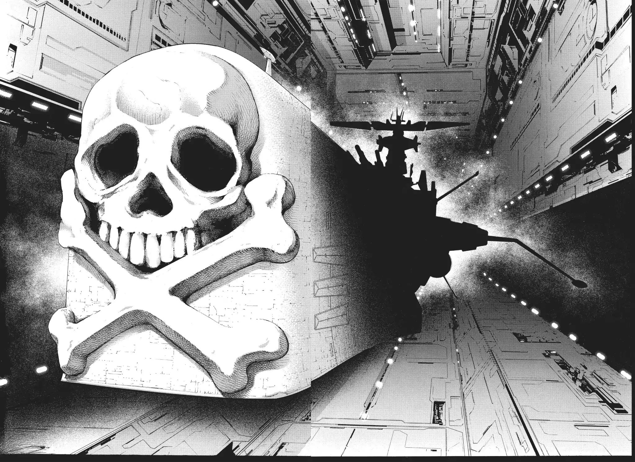 Captain Harlock: Dimensional Voyage - Vol.10 Chapter 48: Trident Fortress