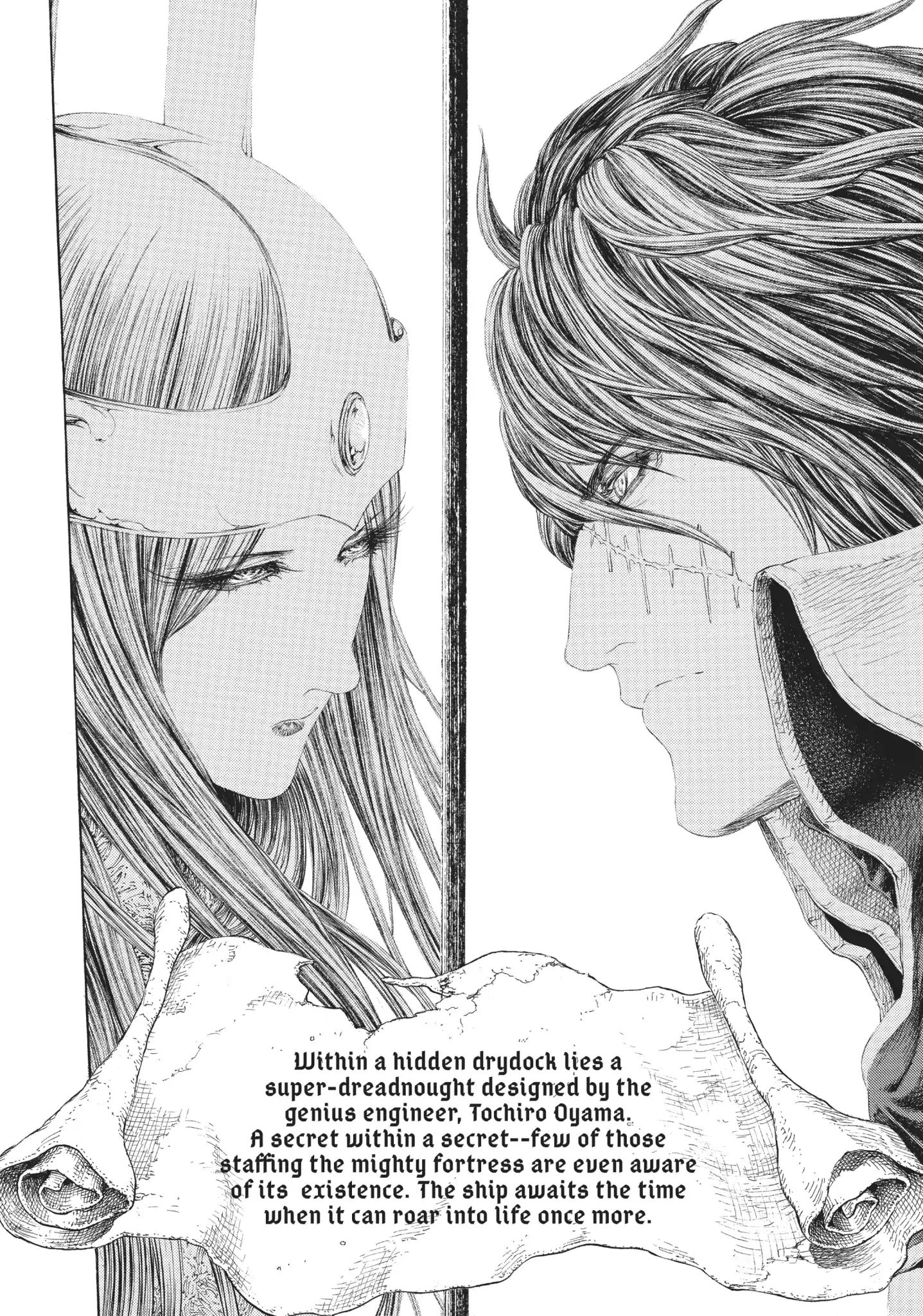 Captain Harlock: Dimensional Voyage - Vol.10 Chapter 48: Trident Fortress