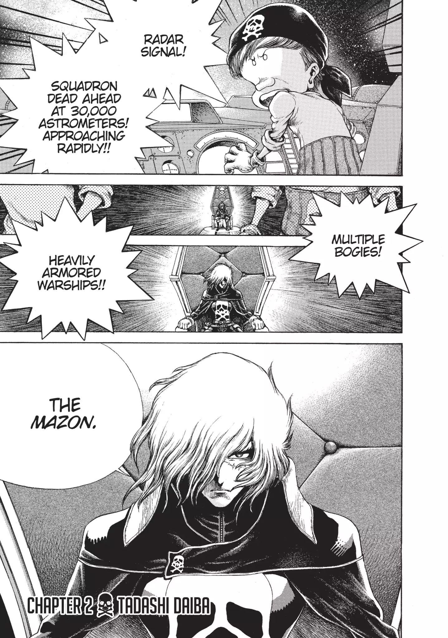 Captain Harlock: Dimensional Voyage - Vol.1 Chapter 2: Tadashi Daiba