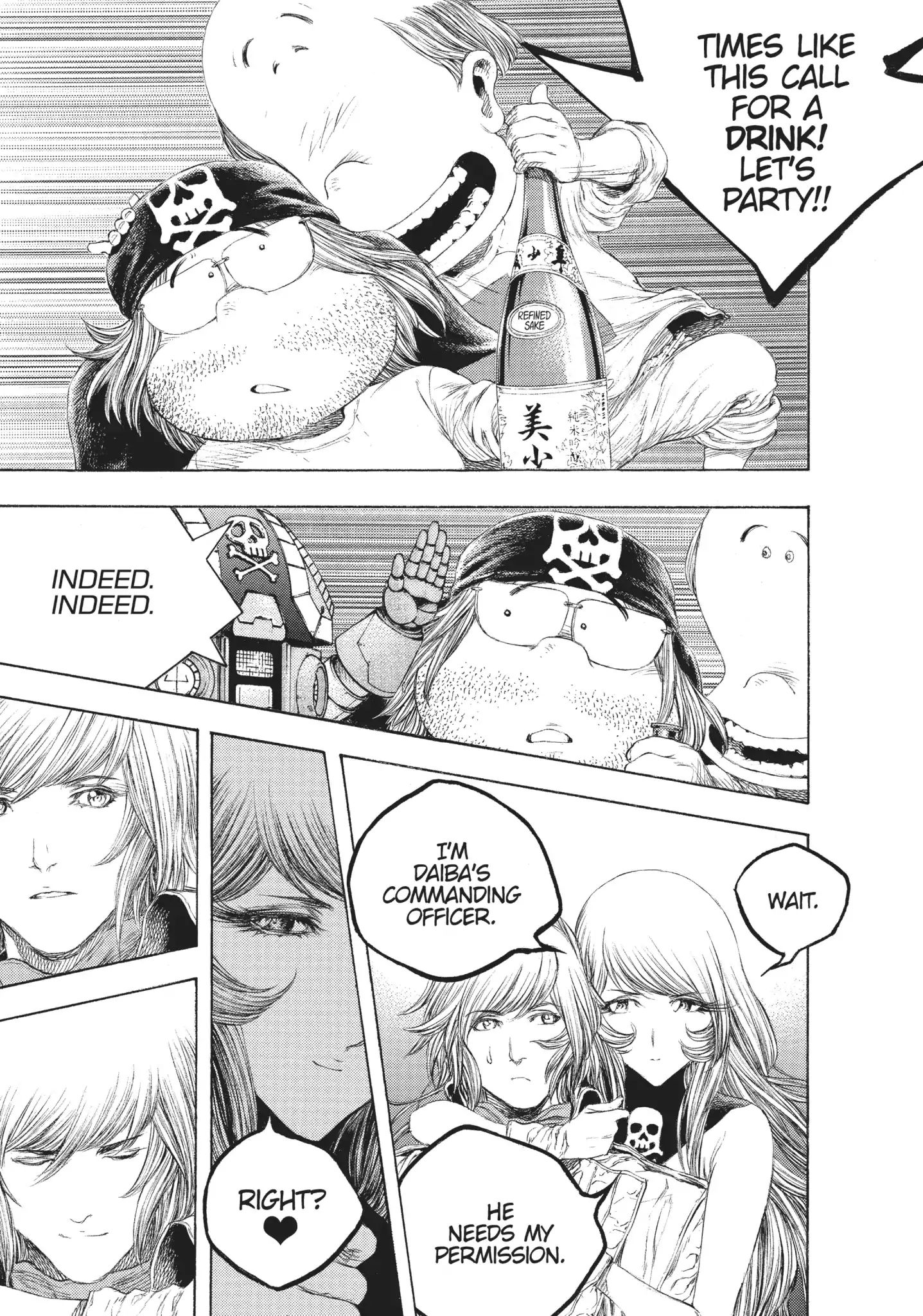 Captain Harlock: Dimensional Voyage - Vol.9 Chapter 42: Homecoming